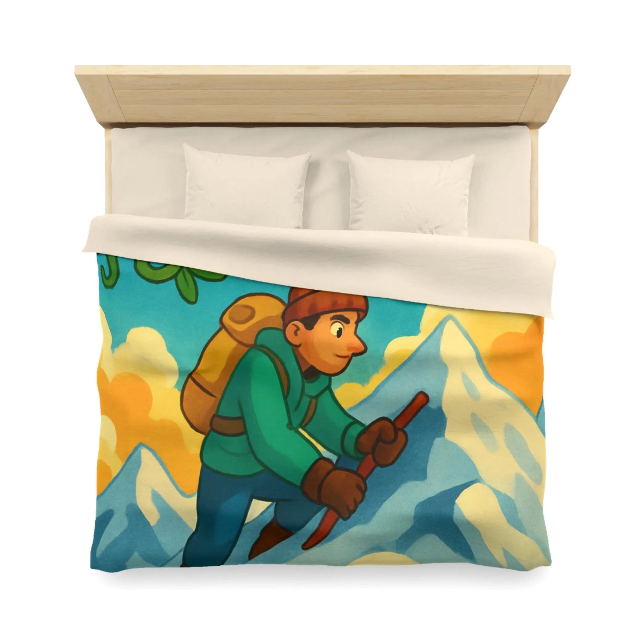 Housse de Couette Microfibre Création Artistique Moderne Design Exclusif Décoration Chambre