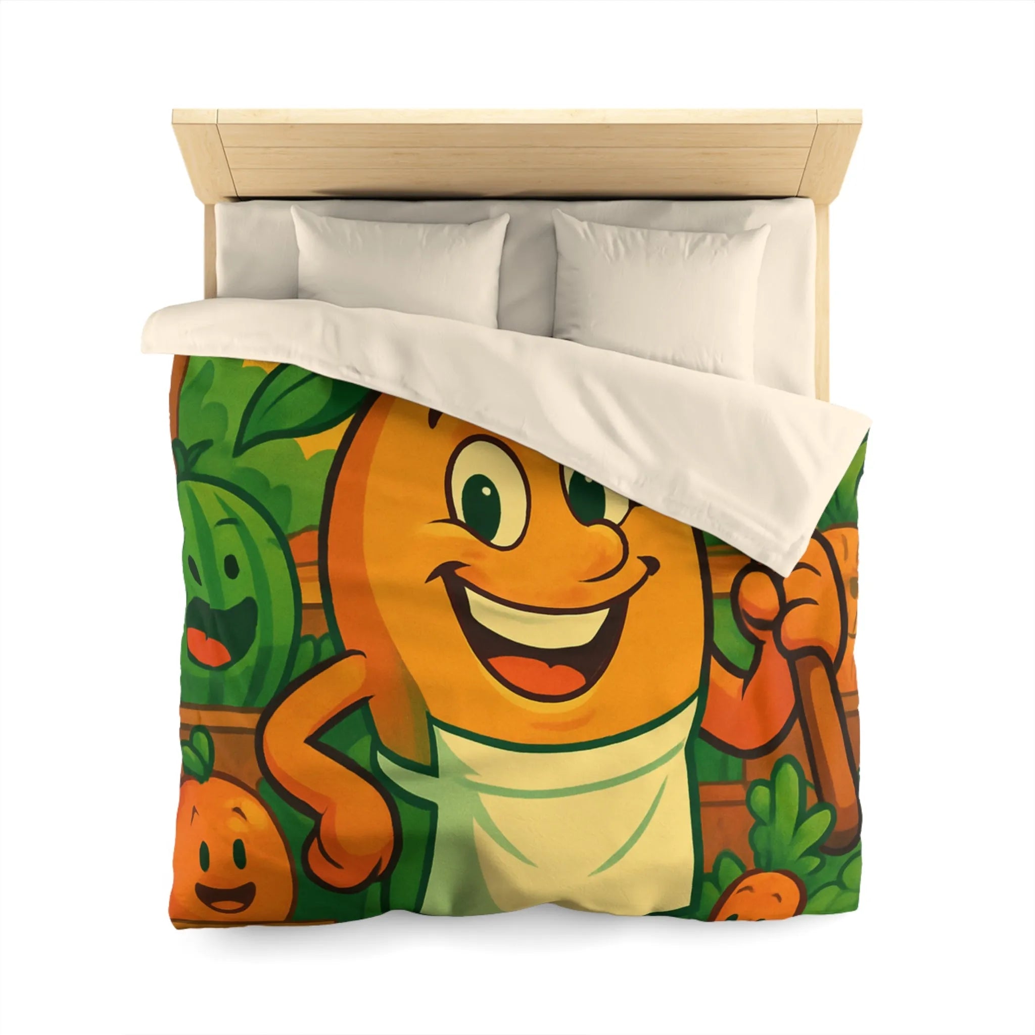 Housse de Couette Microfibre Art Graphique Contemporain Style Décoratif Chambre Tendance