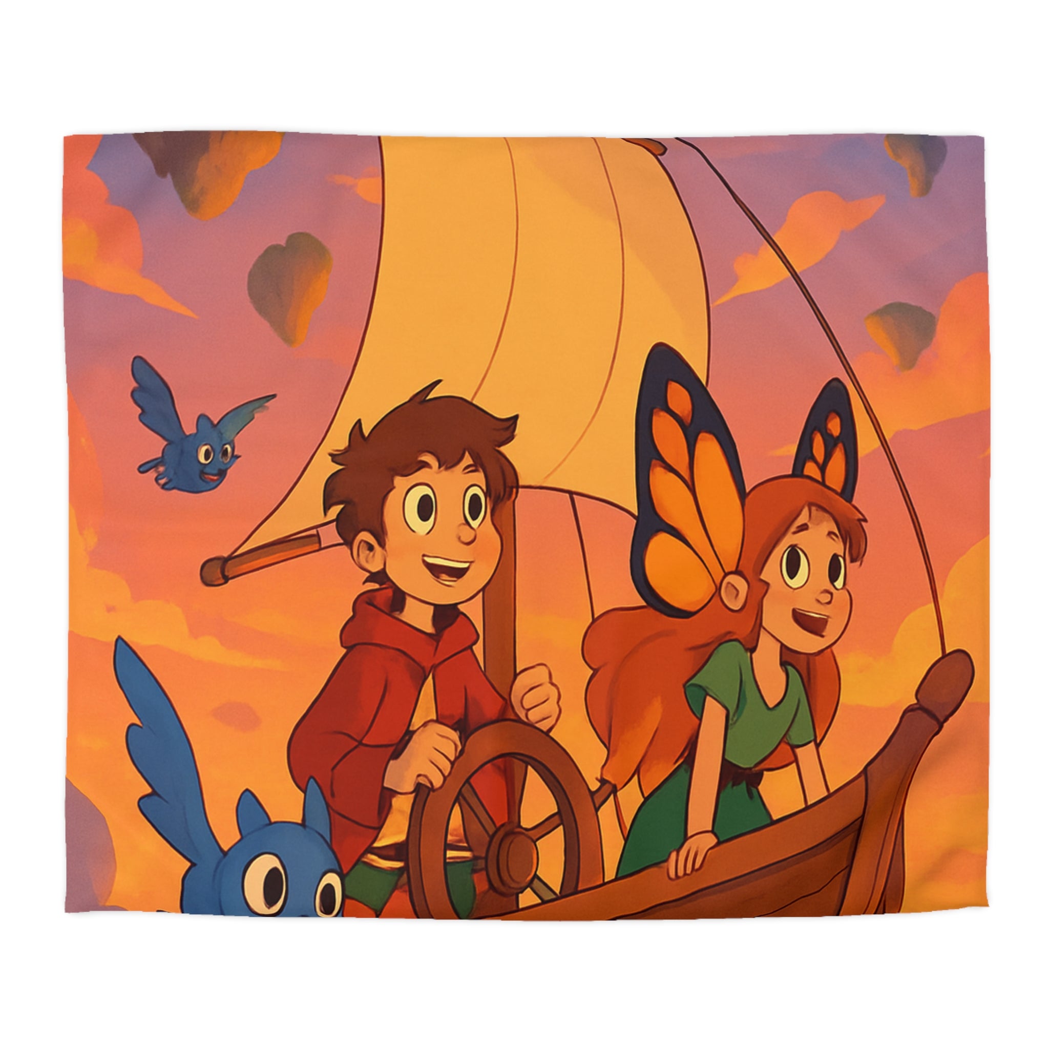 Housse de Couette Microfibre Design Artistique Moderne Décoration Chambre Confort Premium