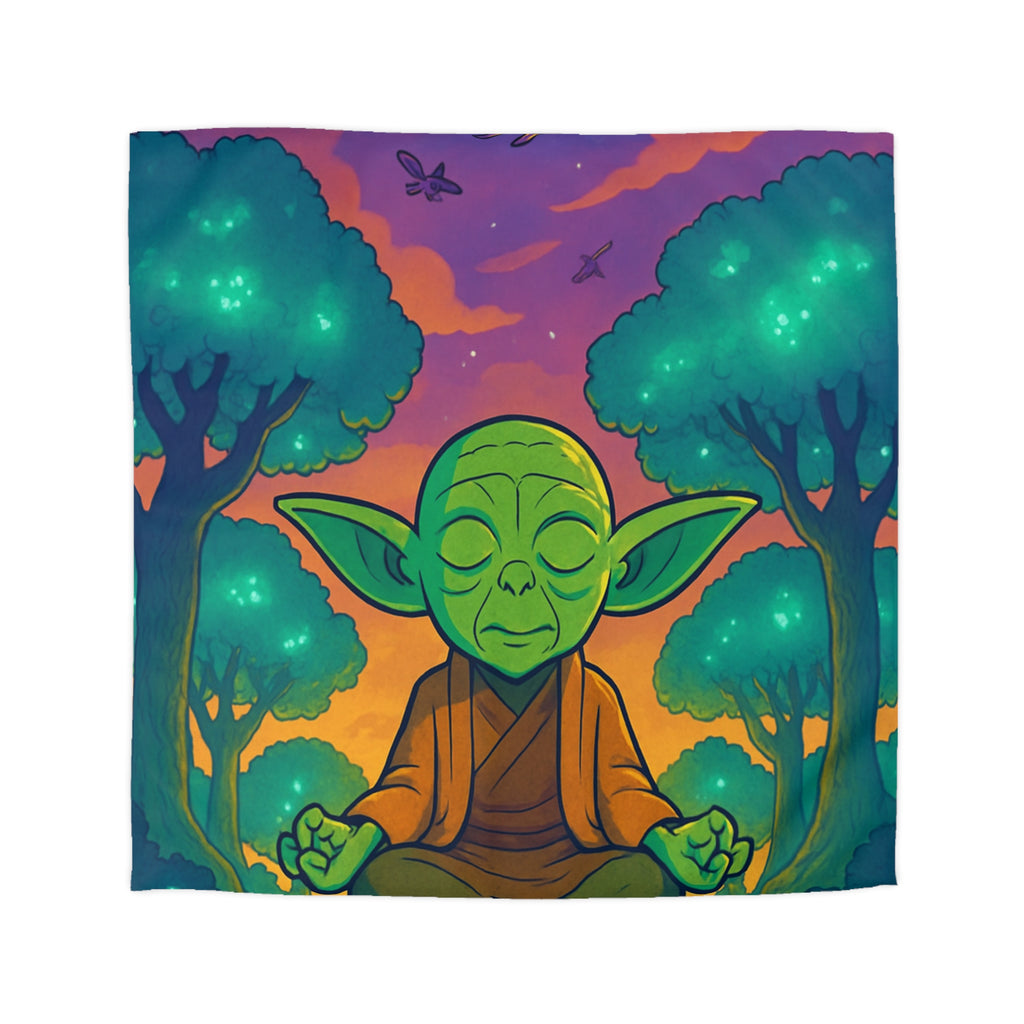 Housse de Couette Microfibre Motif Créatif Original Style Contemporain Chambre Élégante