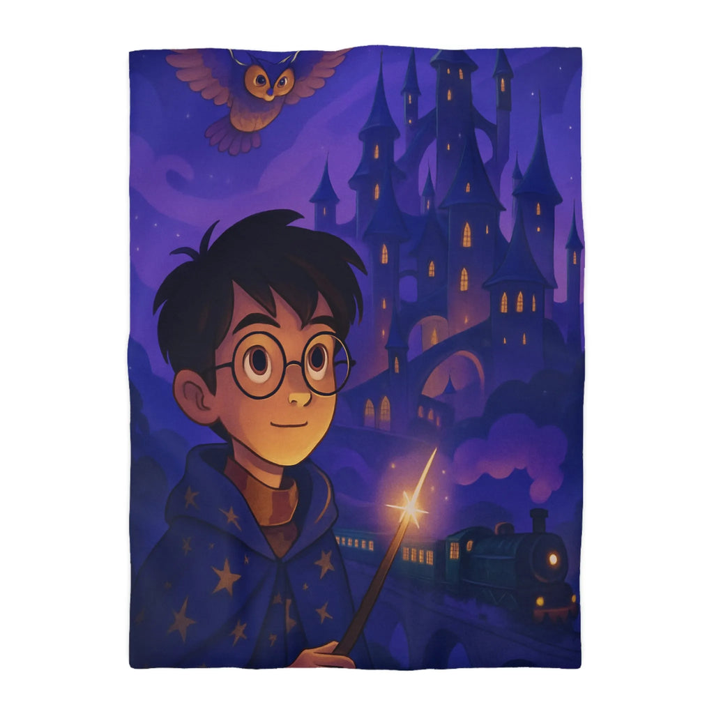 Housse de Couette Microfibre Art Graphique Contemporain Style Décoratif Chambre Tendance