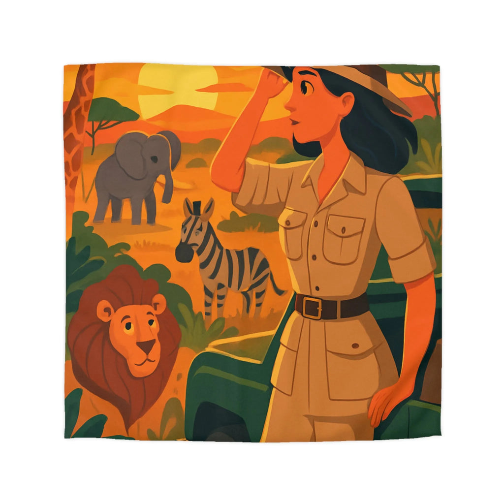 Explorez le safari africain au coucher du soleil avec des animaux majestueux et un guide expert