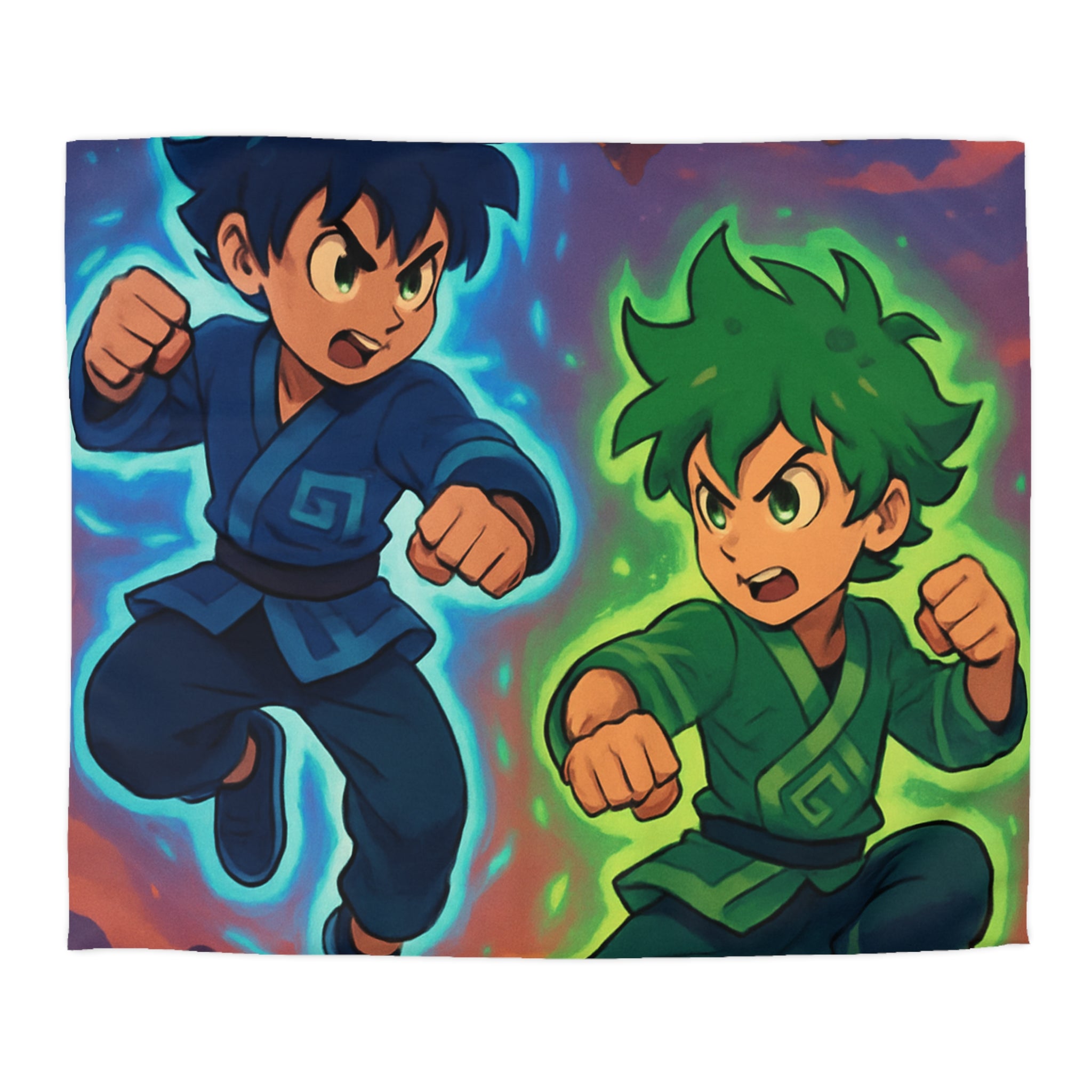 Housse de Couette Microfibre Illustration Unique Design Moderne Décoration Intérieure Raffinée