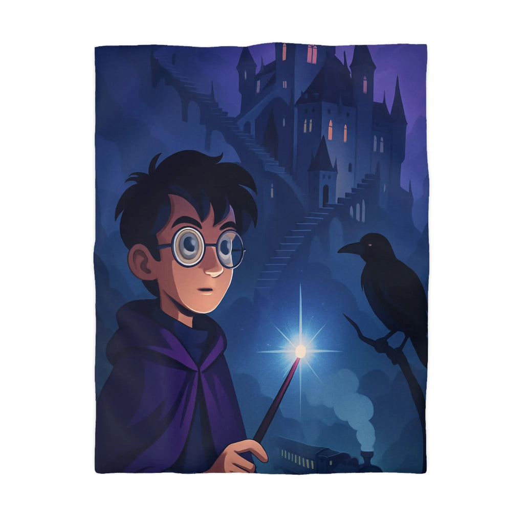 Housse de Couette Microfibre Art Graphique Contemporain Style Décoratif Chambre Tendance