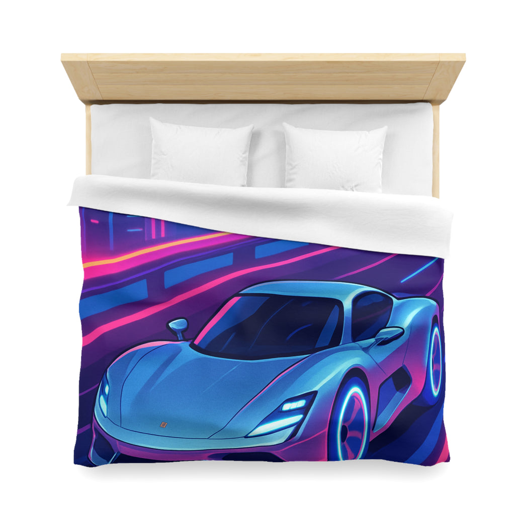 Housse de Couette Microfibre Design Artistique Moderne Décoration Chambre Confort Premium