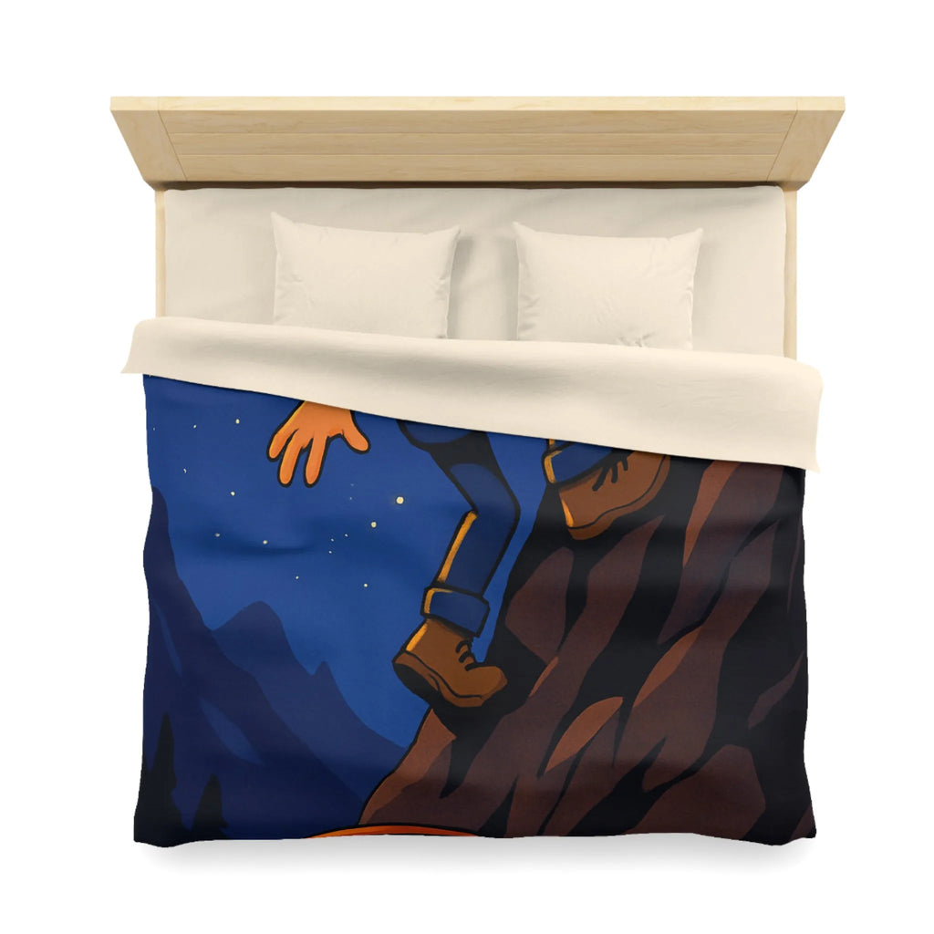 Housse de Couette Microfibre Art Graphique Contemporain Style Décoratif Chambre Tendance