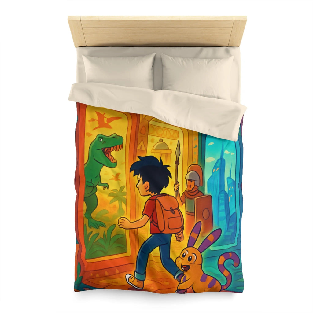 Housse de Couette Microfibre Création Artistique Moderne Design Exclusif Décoration Chambre