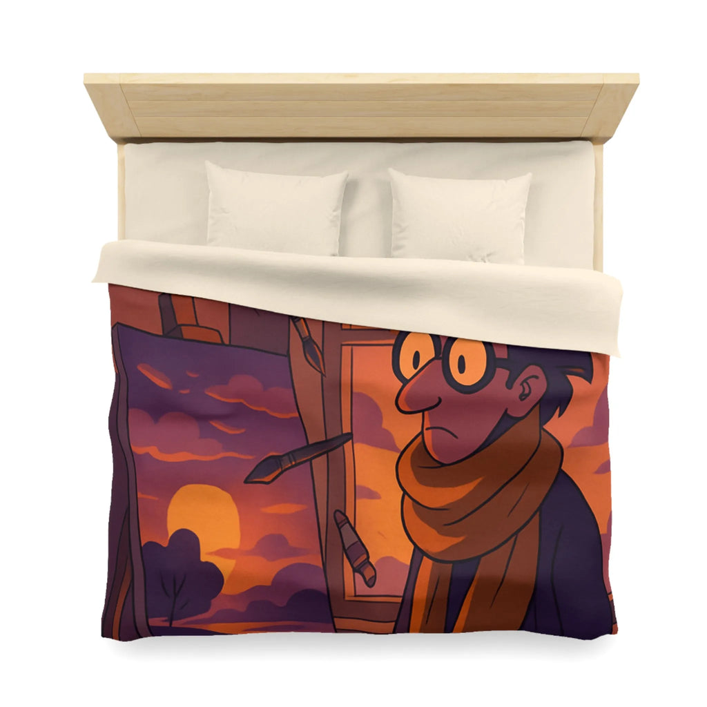 Housse de Couette Microfibre Création Artistique Moderne Design Exclusif Décoration Chambre