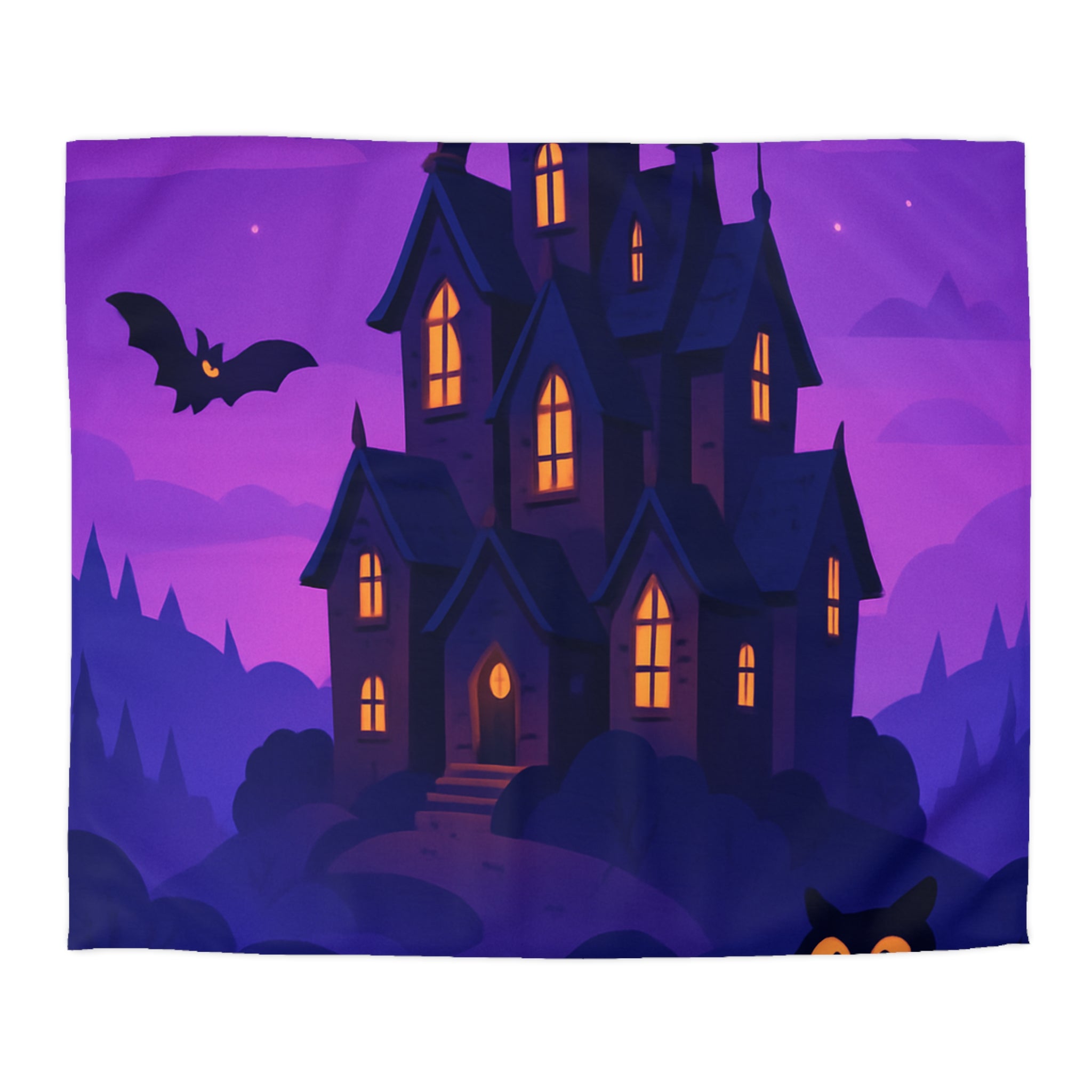 Housse de Couette Microfibre Design Artistique Moderne Décoration Chambre Confort Premium