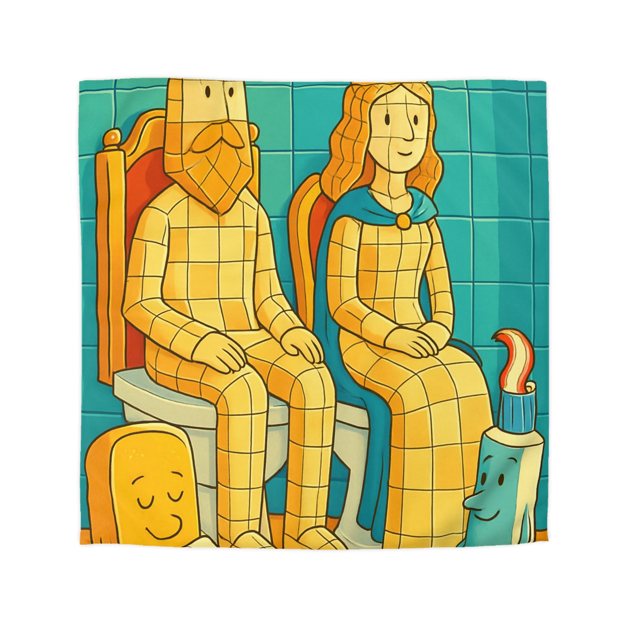 Housse de Couette Microfibre Design Artistique Moderne Décoration Chambre Confort Premium