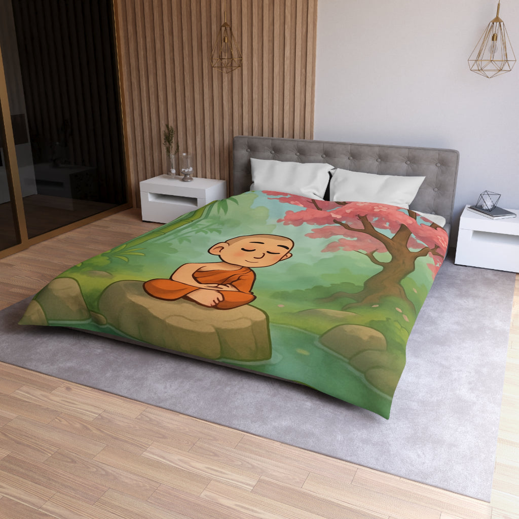 Housse de Couette Microfibre Motif Créatif Original Style Contemporain Chambre Élégante