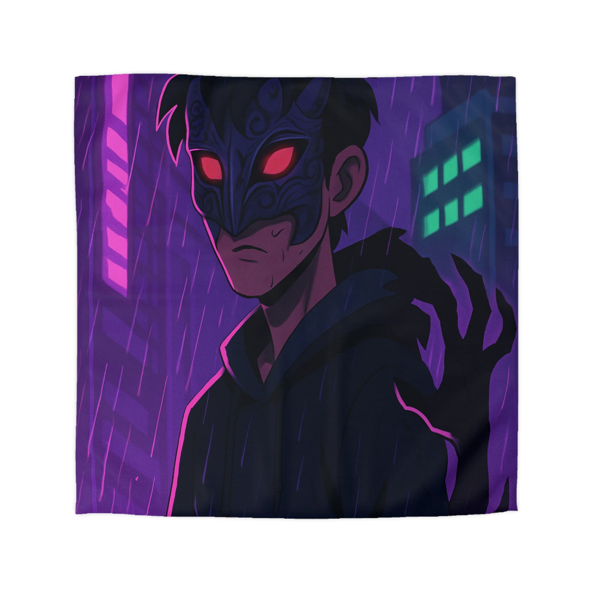 Housse de Couette Microfibre Design Artistique Moderne Décoration Chambre Confort Premium