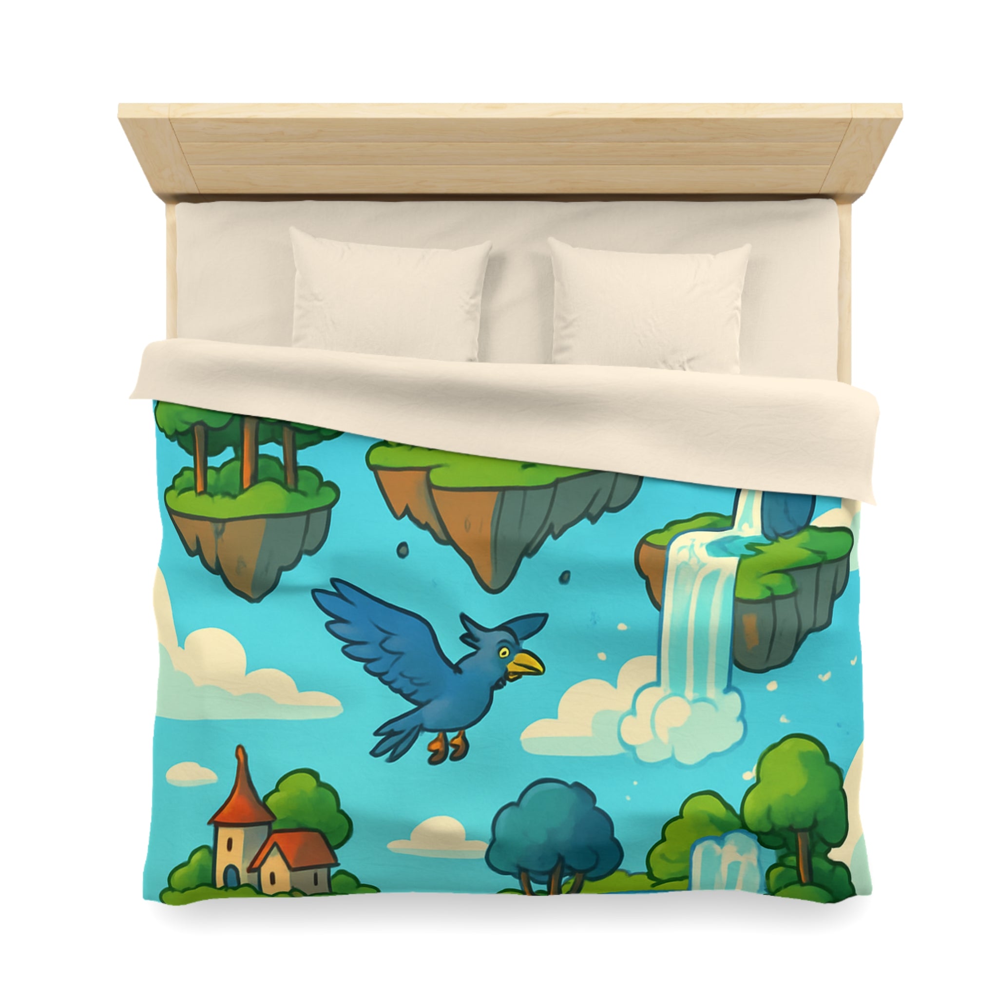 Housse de Couette Microfibre Création Artistique Moderne Design Exclusif Décoration Chambre