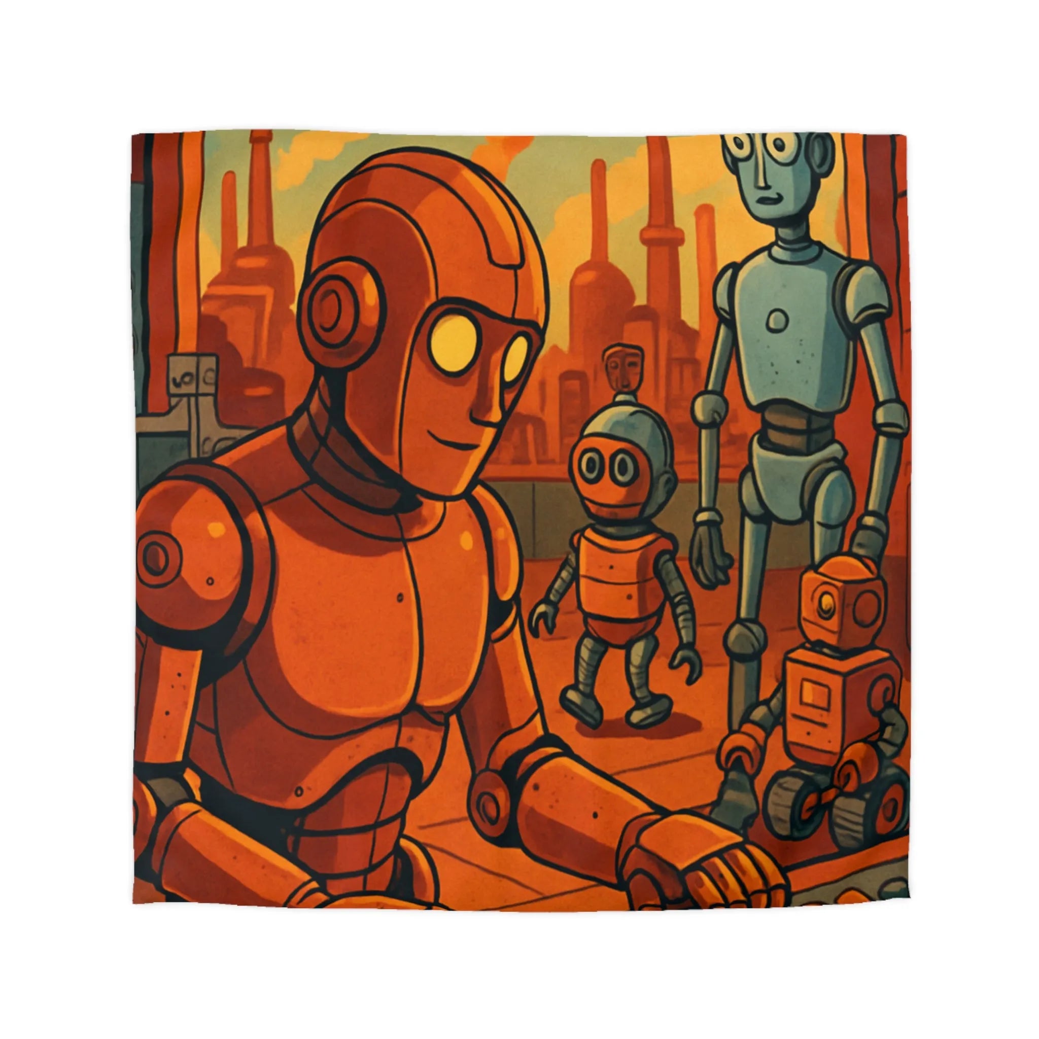 Housse de Couette Microfibre Création Artistique Moderne Design Exclusif Décoration Chambre