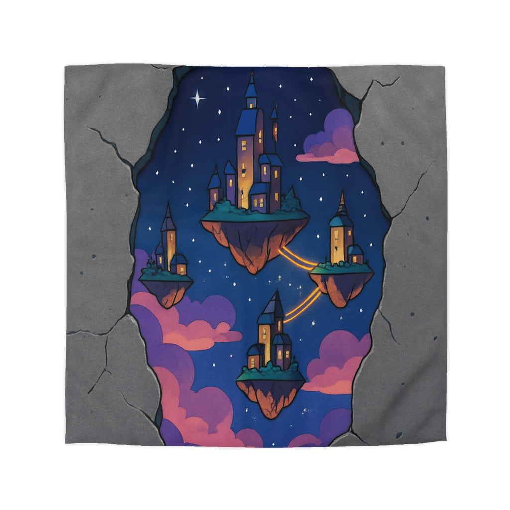 Housse de Couette Microfibre Création Artistique Moderne Design Exclusif Décoration Chambre