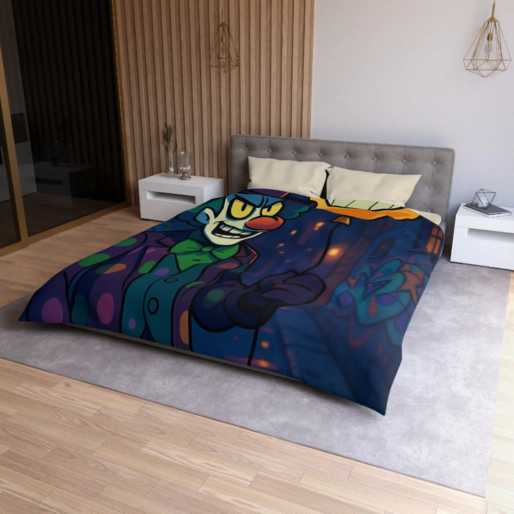 Housse de Couette Microfibre Création Artistique Moderne Design Exclusif Décoration Chambre