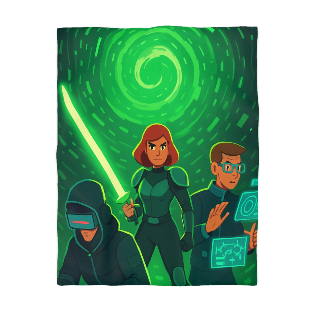 Housse de Couette Microfibre Création Artistique Moderne Design Exclusif Décoration Chambre