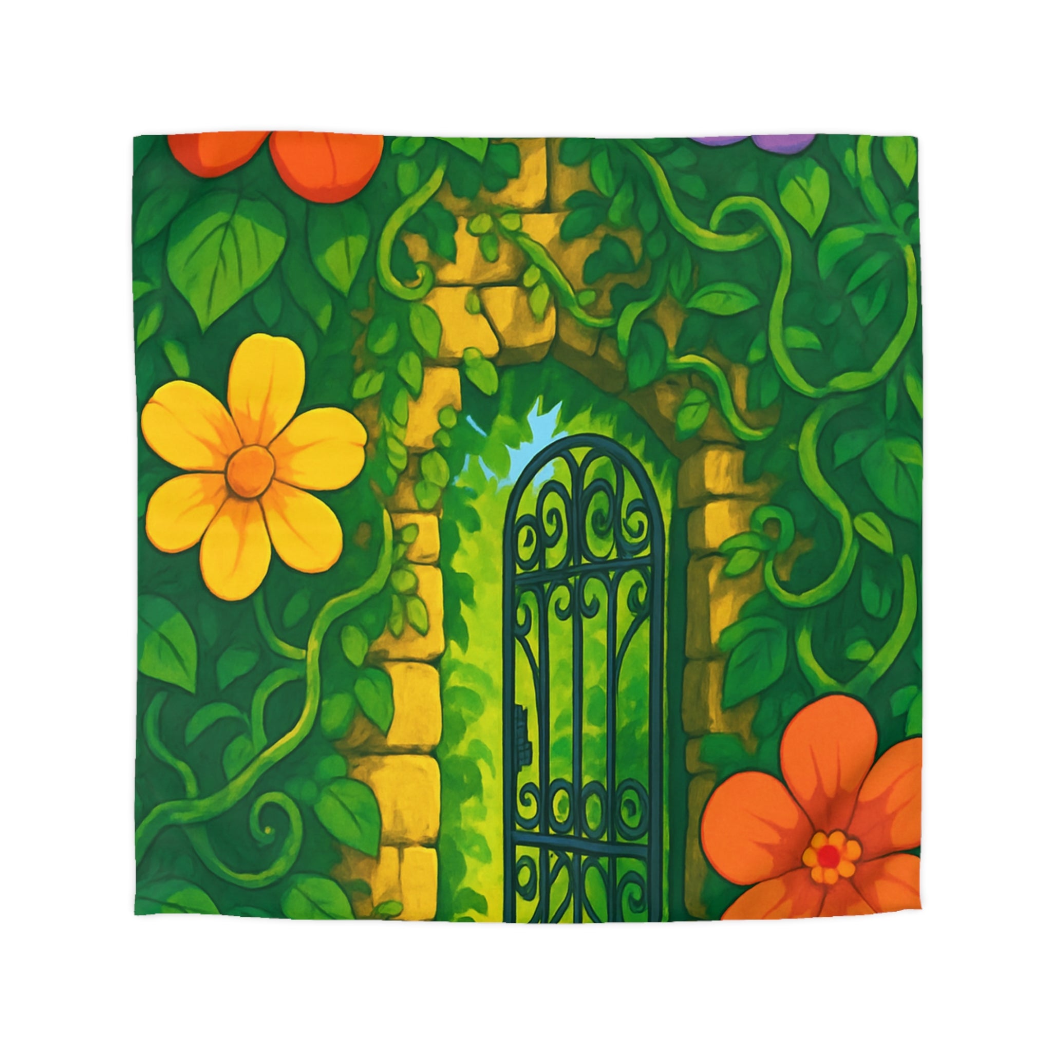 Housse de Couette Microfibre Création Artistique Moderne Design Exclusif Décoration Chambre