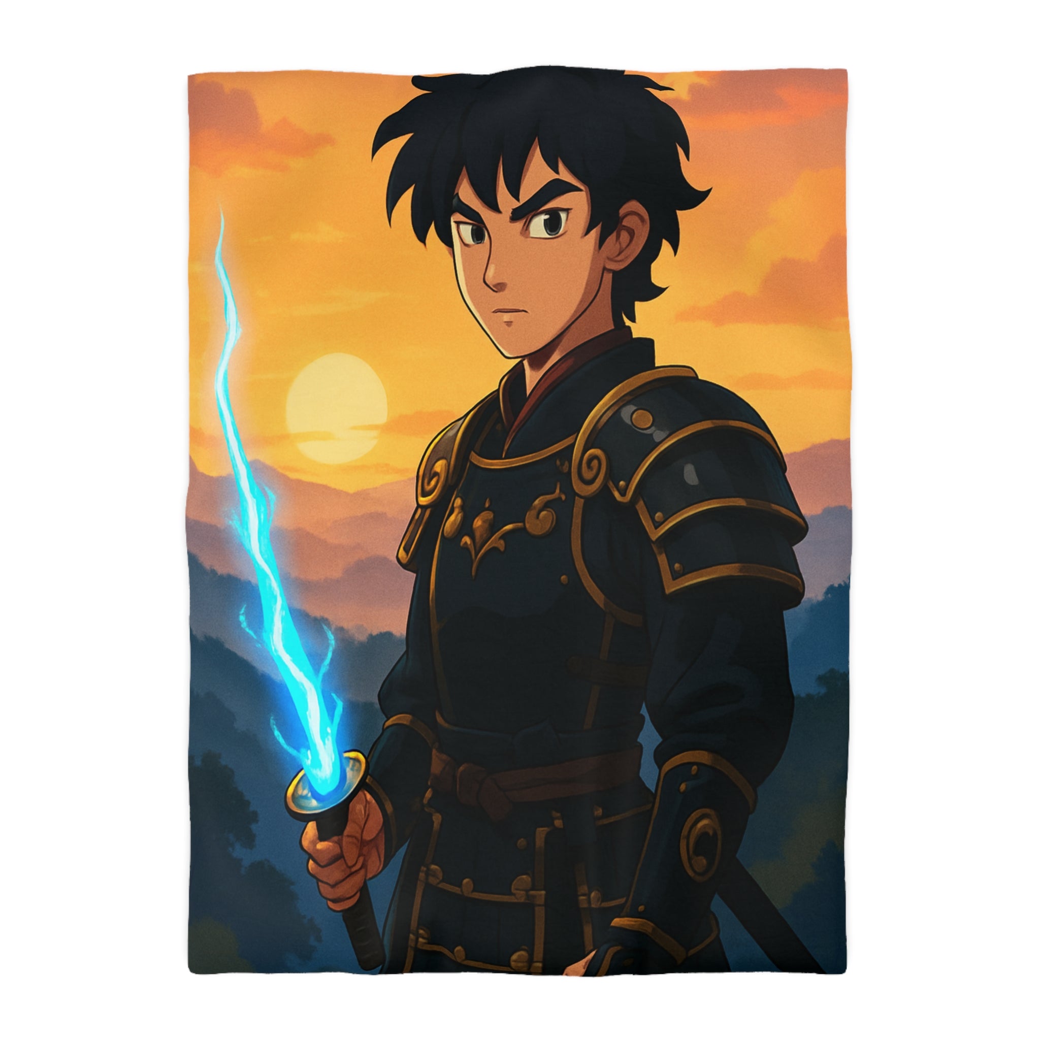 Housse de Couette Microfibre Motif Créatif Original Style Contemporain Chambre Élégante