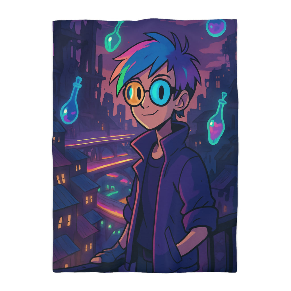 Housse de Couette Microfibre Création Artistique Moderne Design Exclusif Décoration Chambre