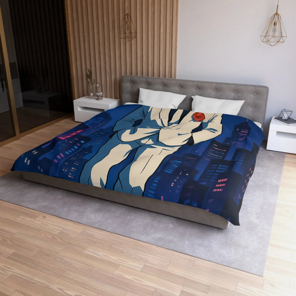 Housse de Couette Microfibre Création Artistique Moderne Design Exclusif Décoration Chambre