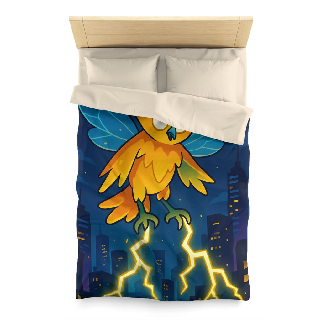 Housse de Couette Microfibre Art Graphique Contemporain Style Décoratif Chambre Tendance