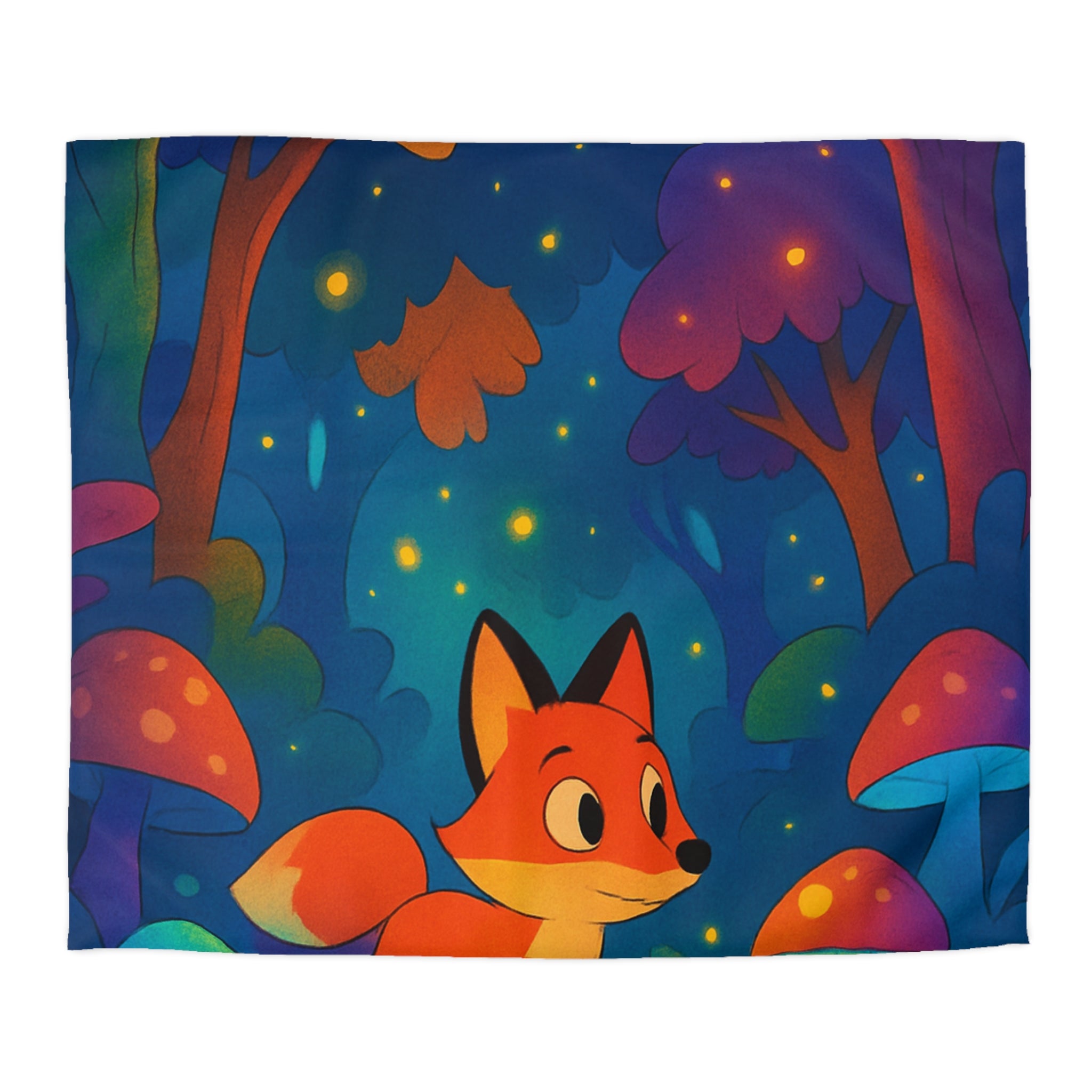 Housse de Couette Microfibre Design Artistique Moderne Décoration Chambre Confort Premium