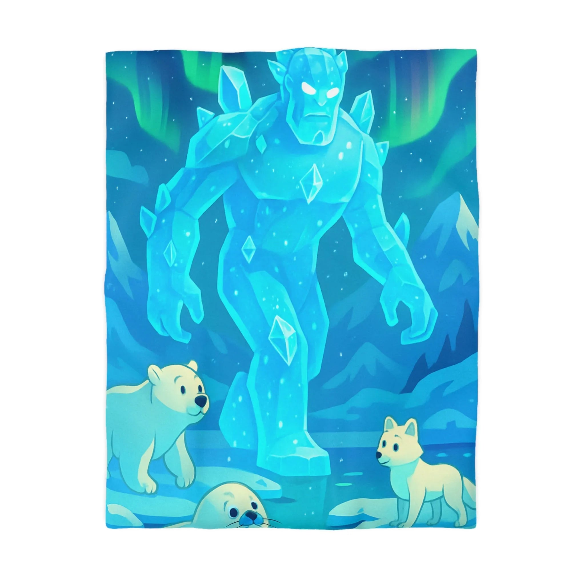 Housse de Couette Microfibre Art Graphique Contemporain Style Décoratif Chambre Tendance