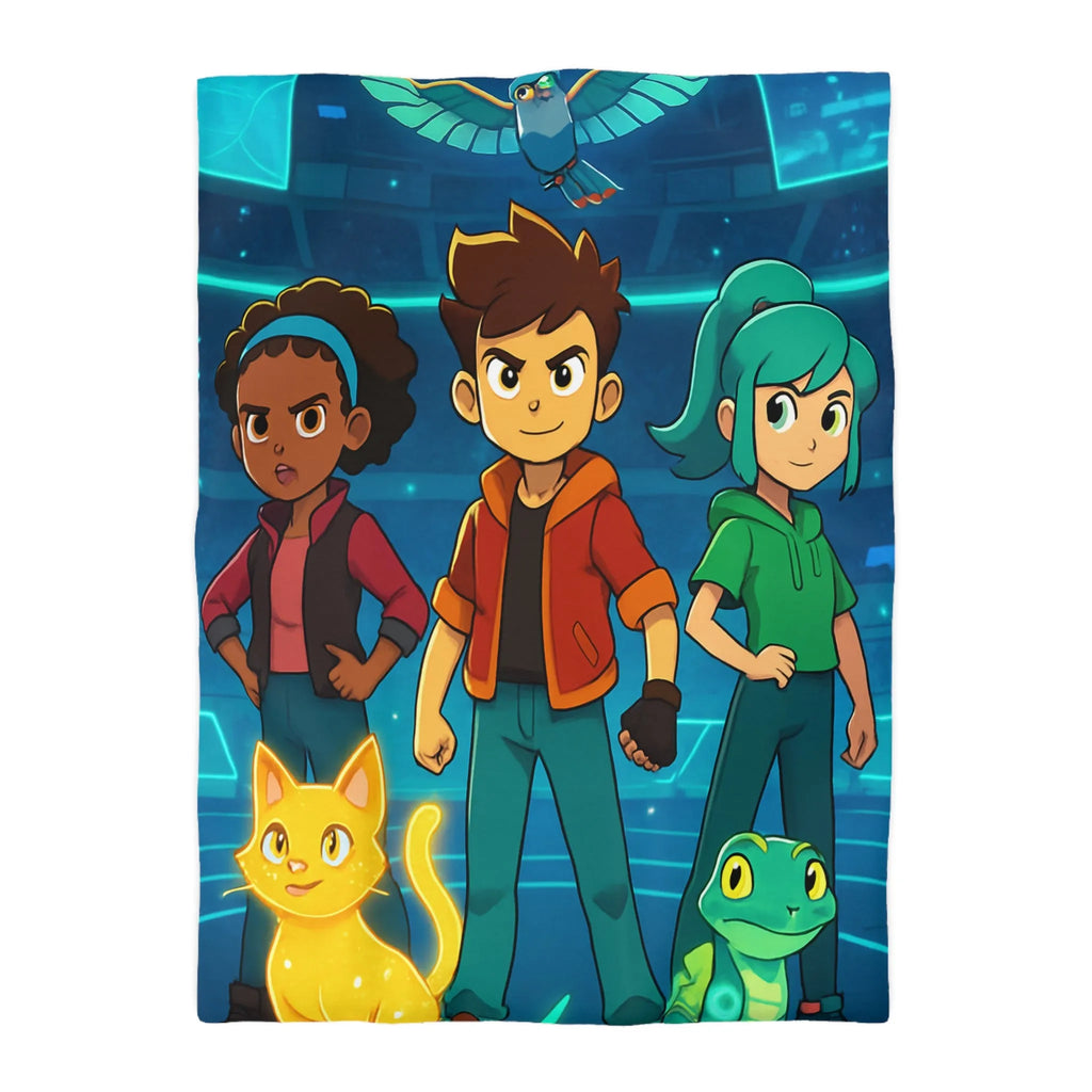 Housse de Couette Microfibre Création Artistique Moderne Design Exclusif Décoration Chambre