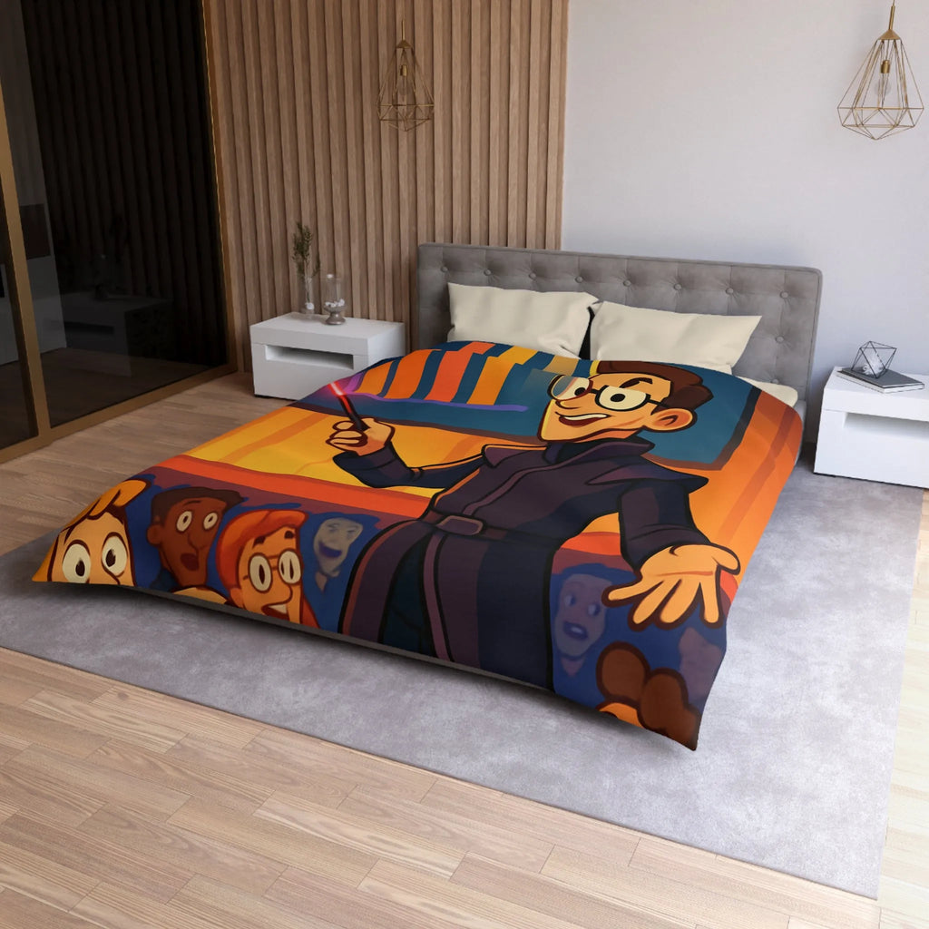 Housse de Couette Microfibre Création Artistique Moderne Design Exclusif Décoration Chambre