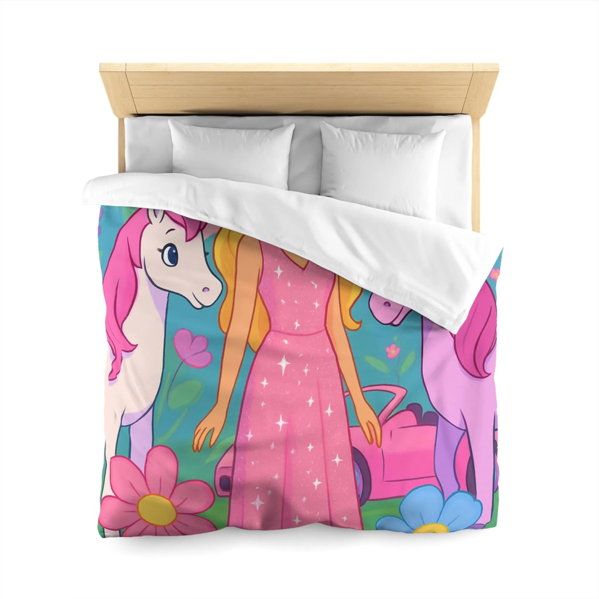 Housse de Couette Microfibre Création Artistique Moderne Design Exclusif Décoration Chambre