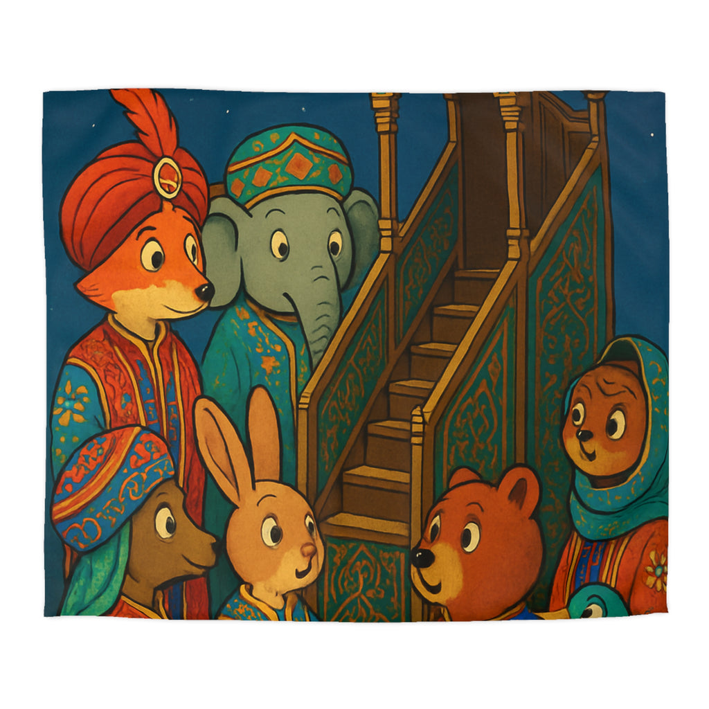 Housse de Couette Microfibre Design Artistique Moderne Décoration Chambre Confort Premium