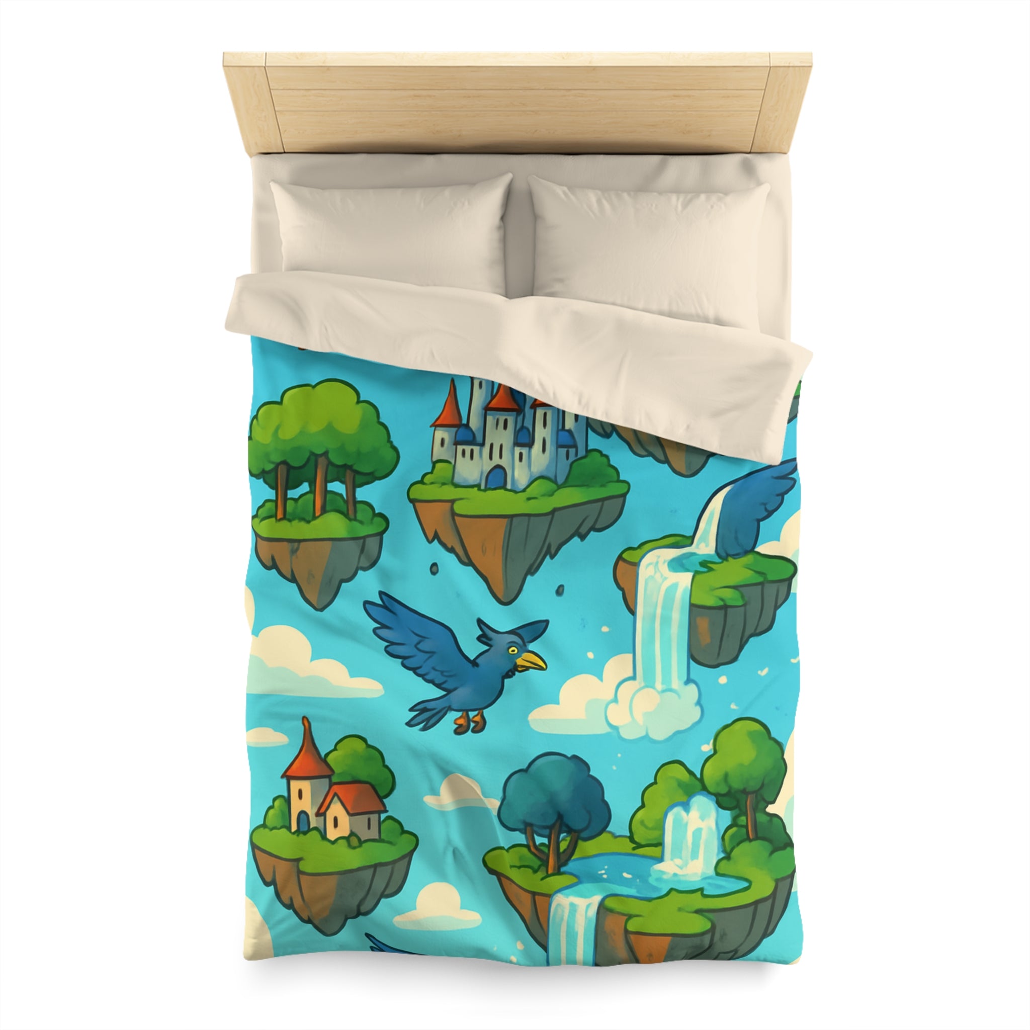 Housse de Couette Microfibre Création Artistique Moderne Design Exclusif Décoration Chambre