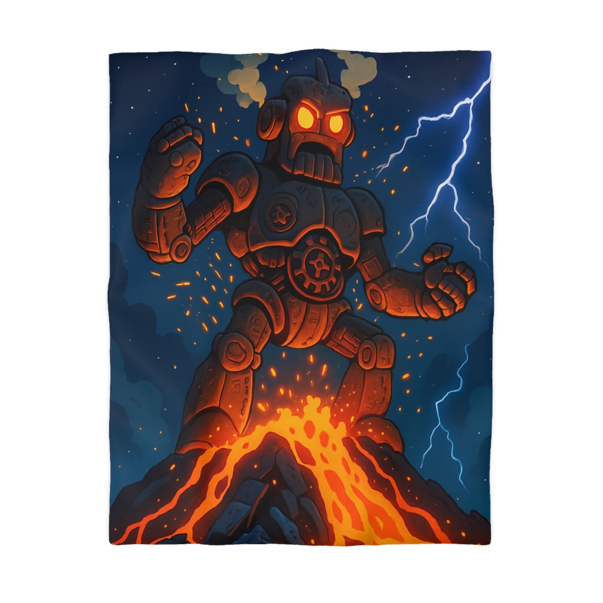 Housse de Couette Microfibre Design Artistique Moderne Décoration Chambre Confort Premium