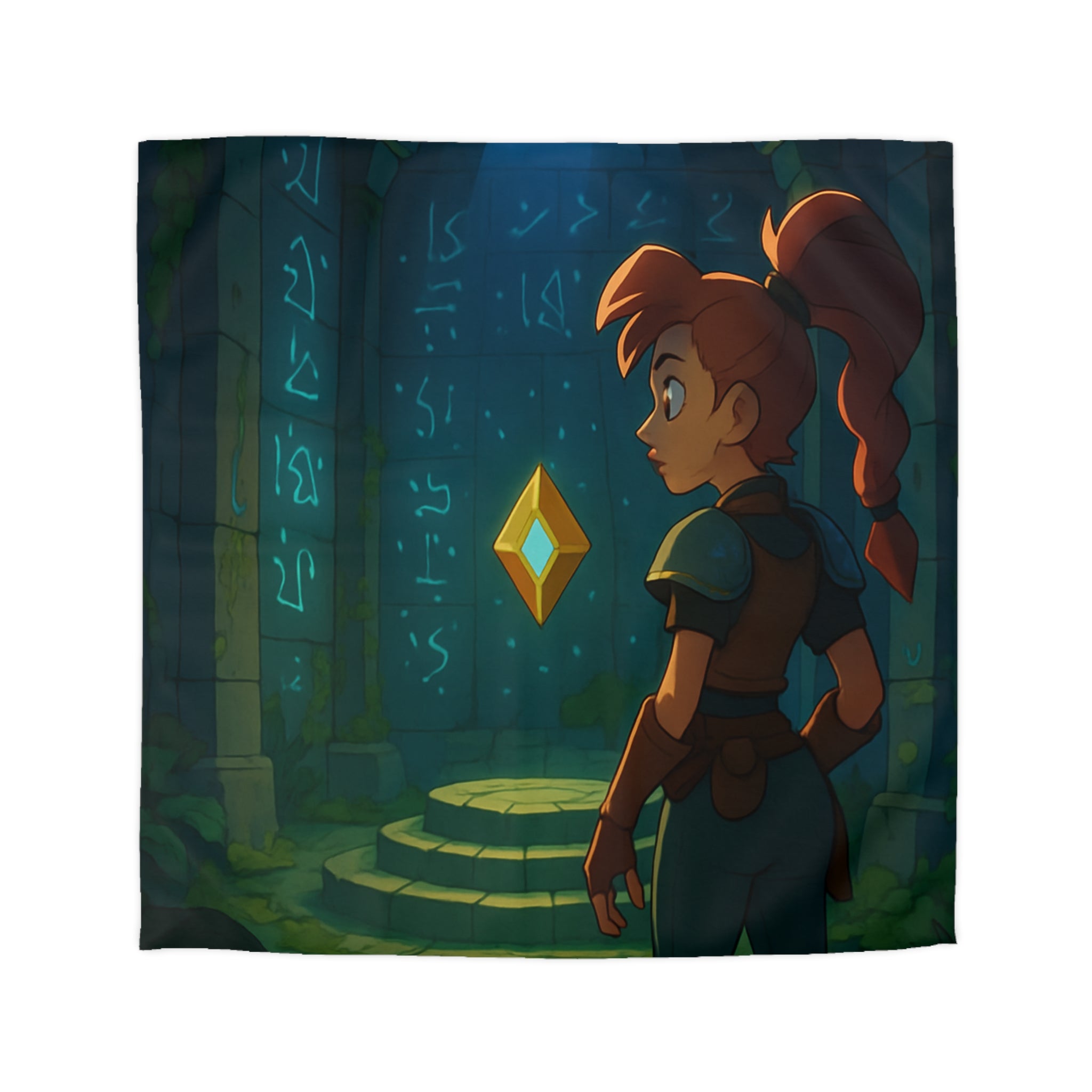 Housse de Couette Microfibre Design Artistique Moderne Décoration Chambre Confort Premium