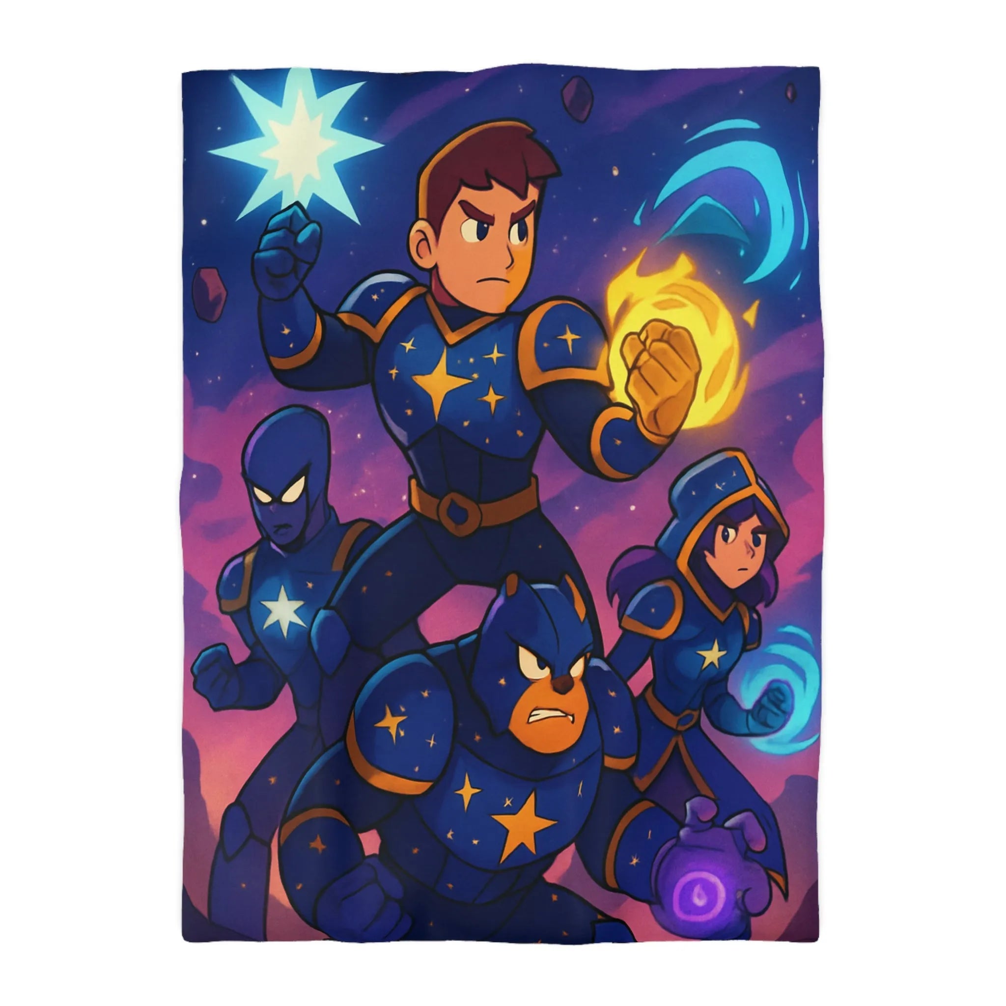 Housse de Couette Microfibre Art Graphique Contemporain Style Décoratif Chambre Tendance