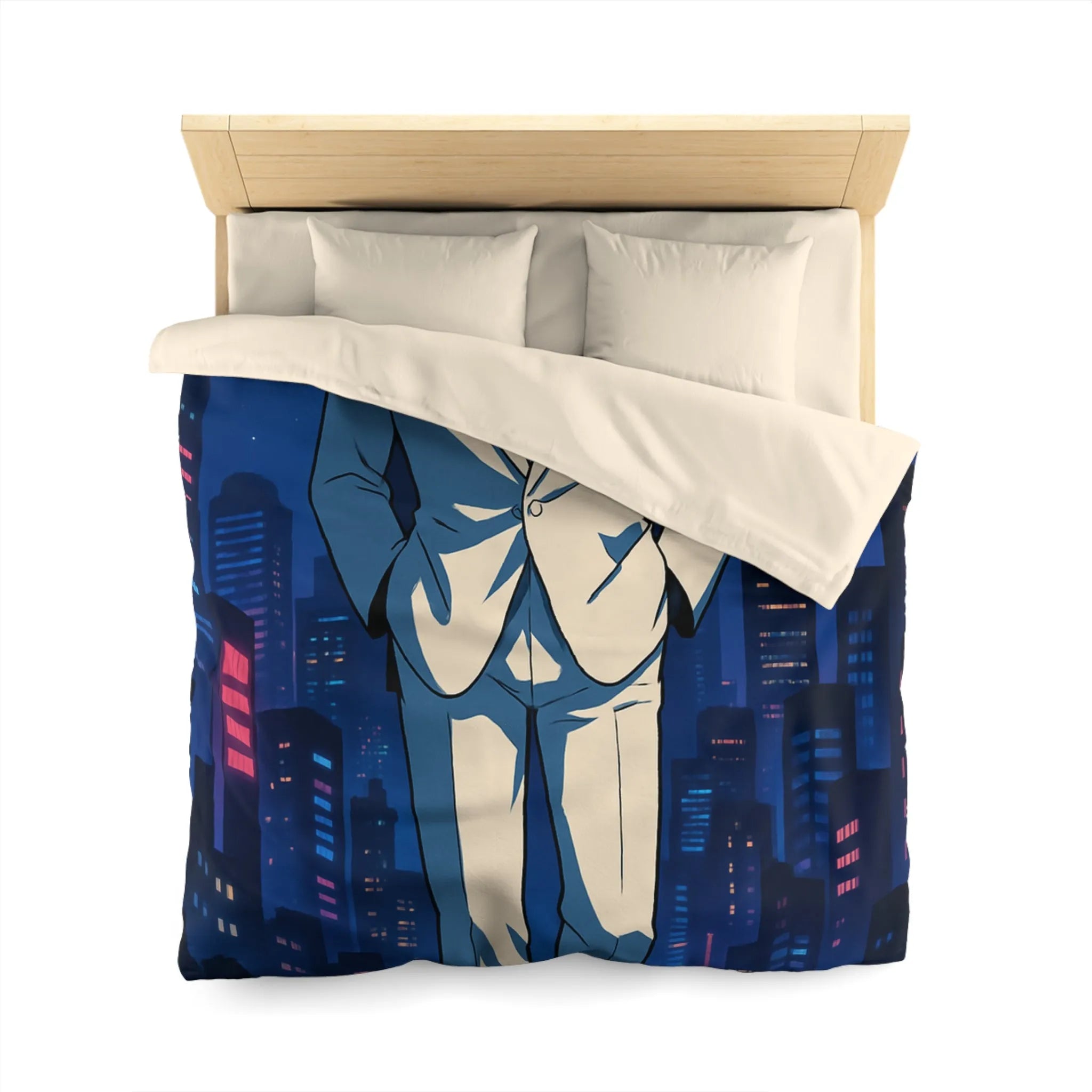 Housse de Couette Microfibre Création Artistique Moderne Design Exclusif Décoration Chambre