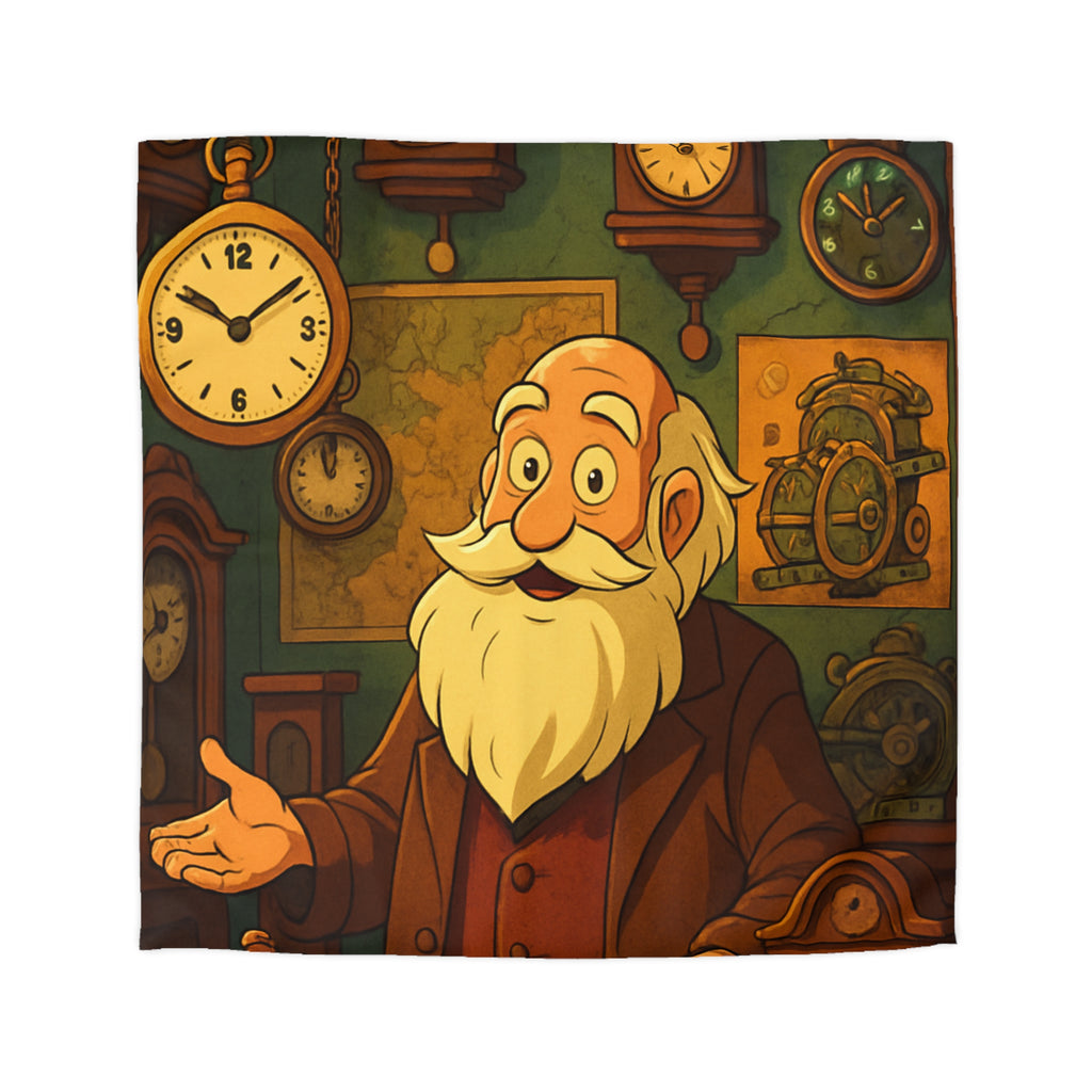 Housse de Couette Microfibre Illustration Unique Design Moderne Décoration Intérieure Raffinée