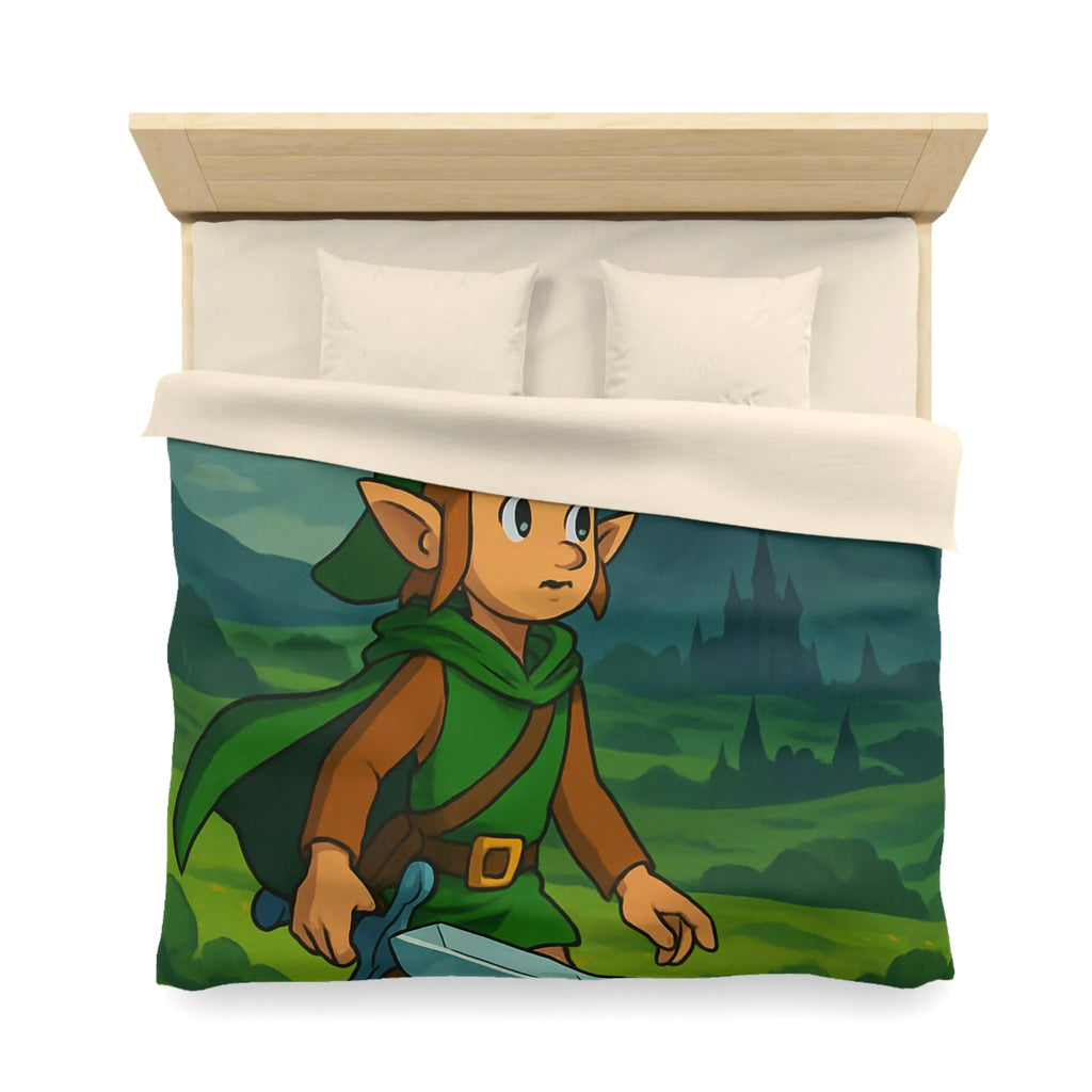 Housse de Couette Microfibre Art Graphique Contemporain Style Décoratif Chambre Tendance