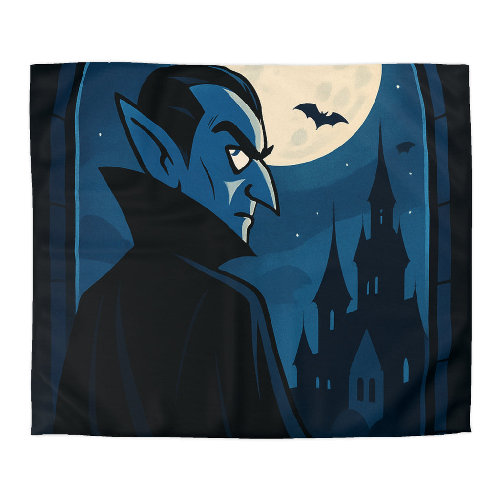 Housse de Couette Microfibre Motif Créatif Original Style Contemporain Chambre Élégante