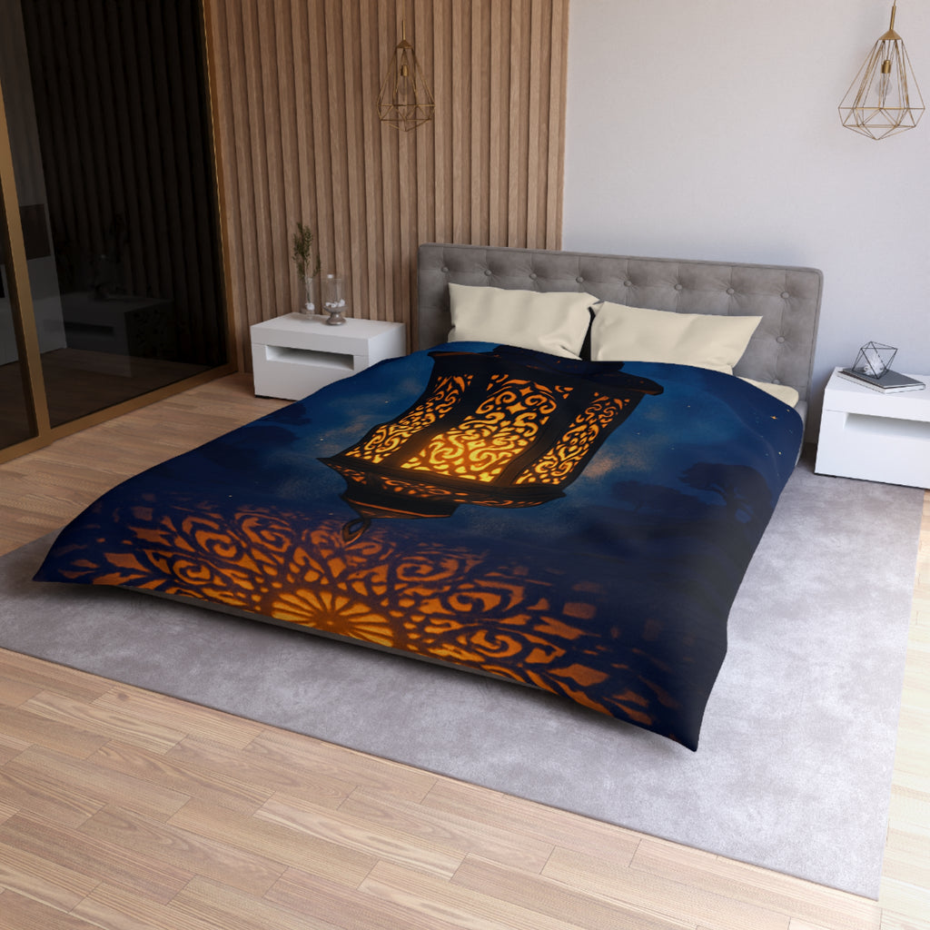 Housse de Couette Microfibre Design Artistique Moderne Décoration Chambre Confort Premium