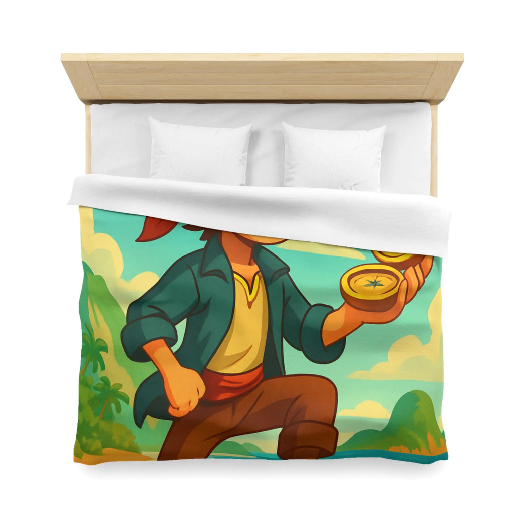 Aventurier intrépide sur un bateau avec une boussole en quête de trésors maritimes