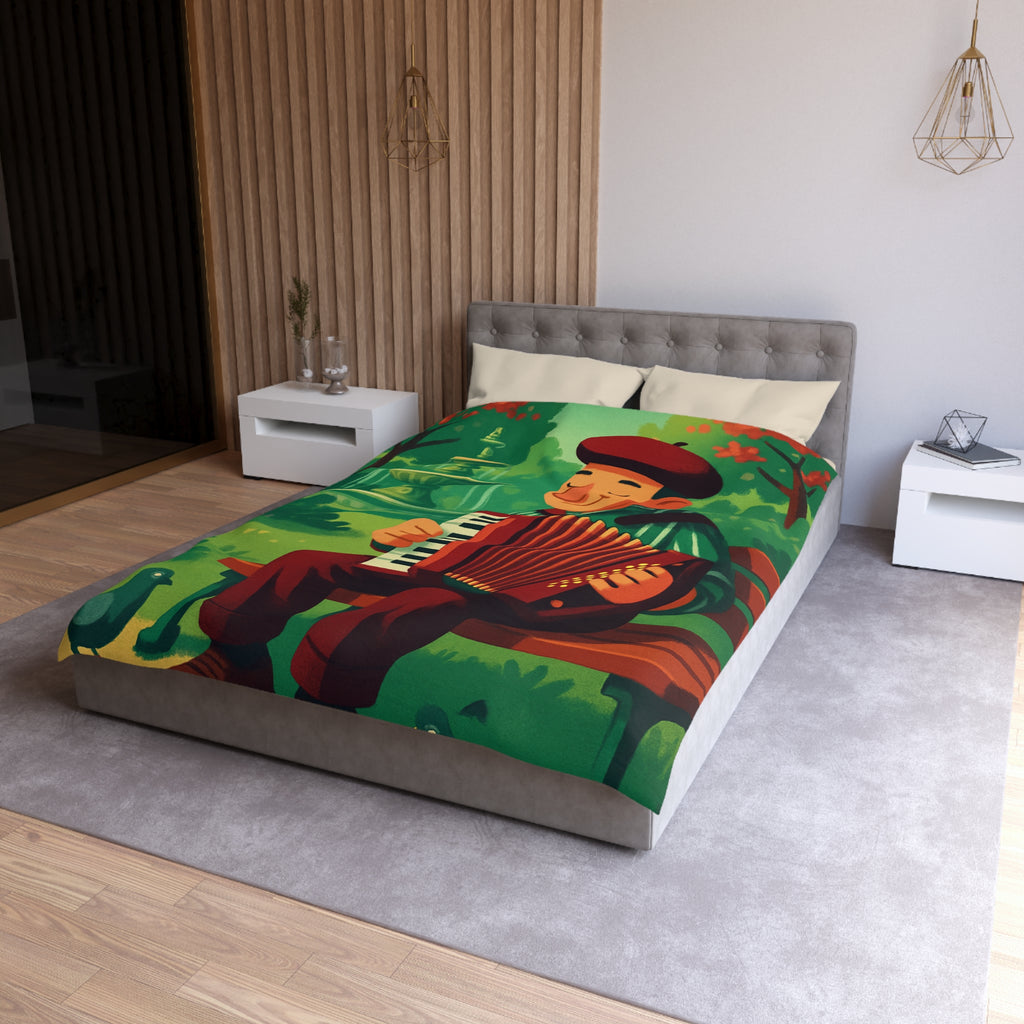 Housse de Couette Microfibre Création Artistique Moderne Design Exclusif Décoration Chambre