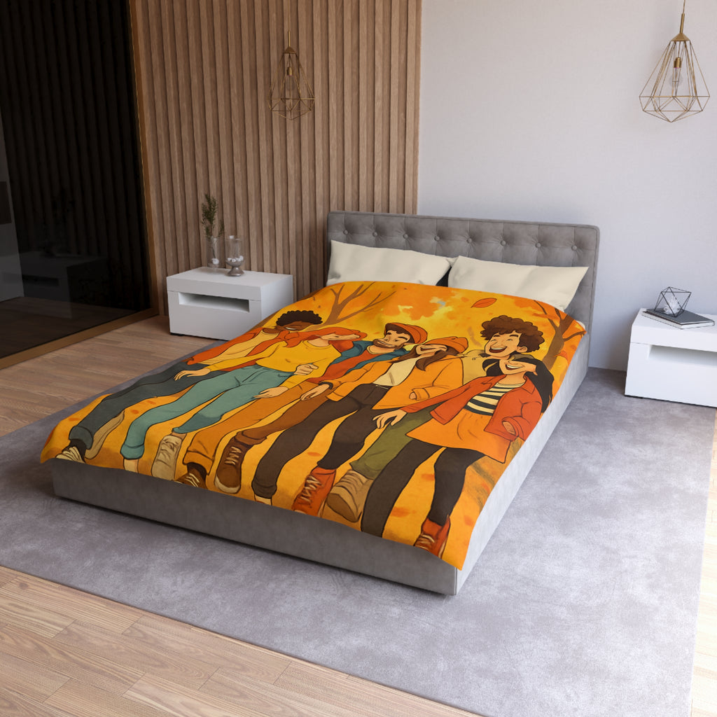 Housse de Couette Microfibre Création Artistique Moderne Design Exclusif Décoration Chambre