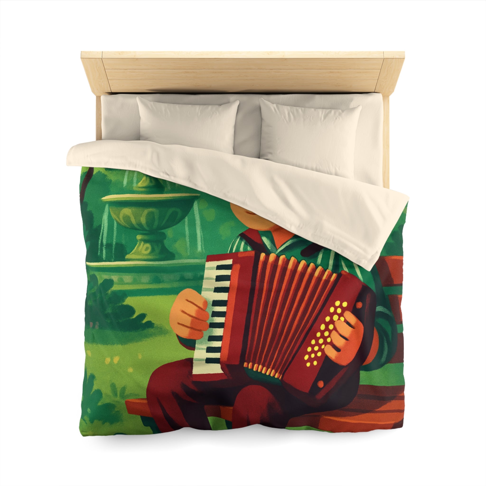 Housse de Couette Microfibre Création Artistique Moderne Design Exclusif Décoration Chambre