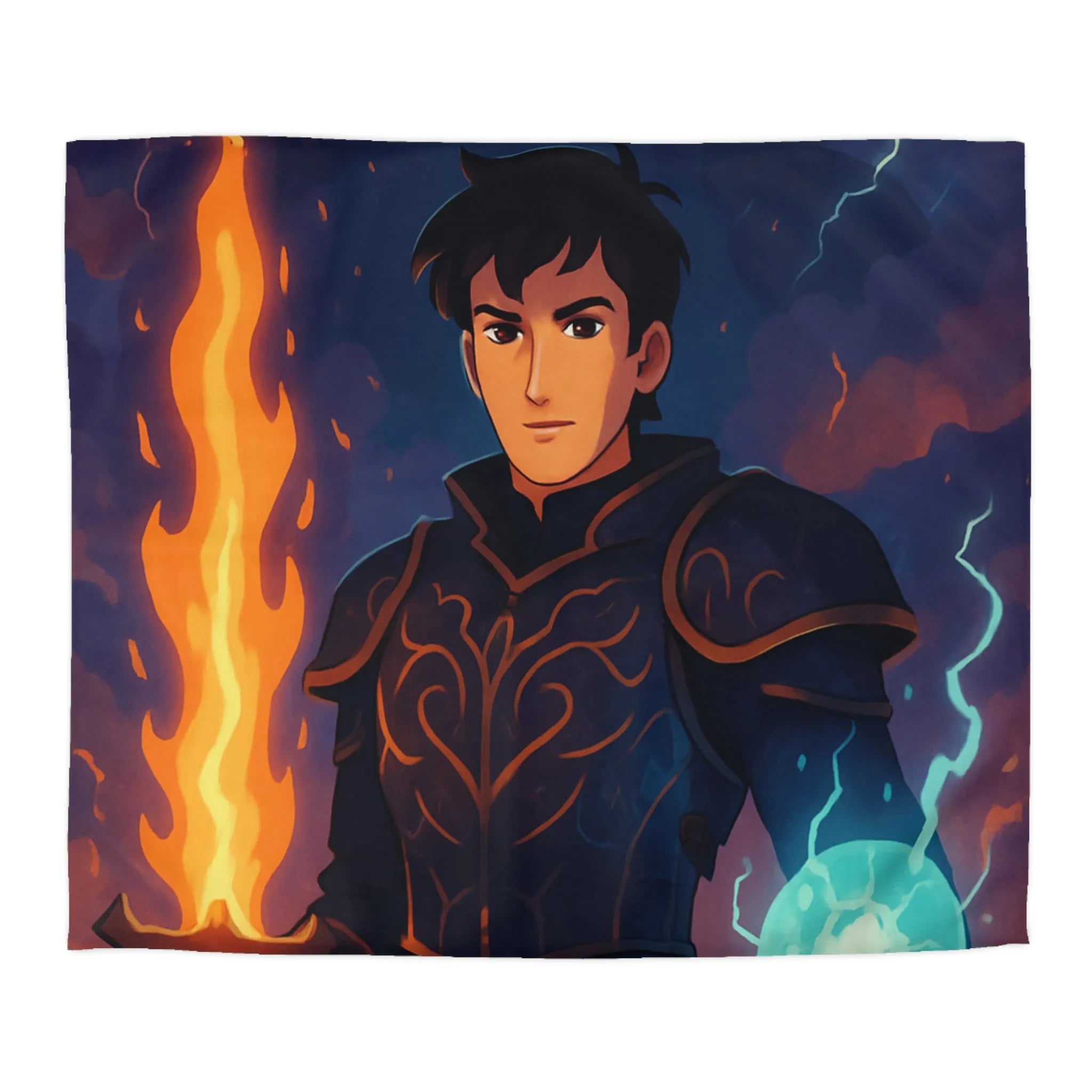 Housse de Couette Microfibre Art Graphique Contemporain Style Décoratif Chambre Tendance