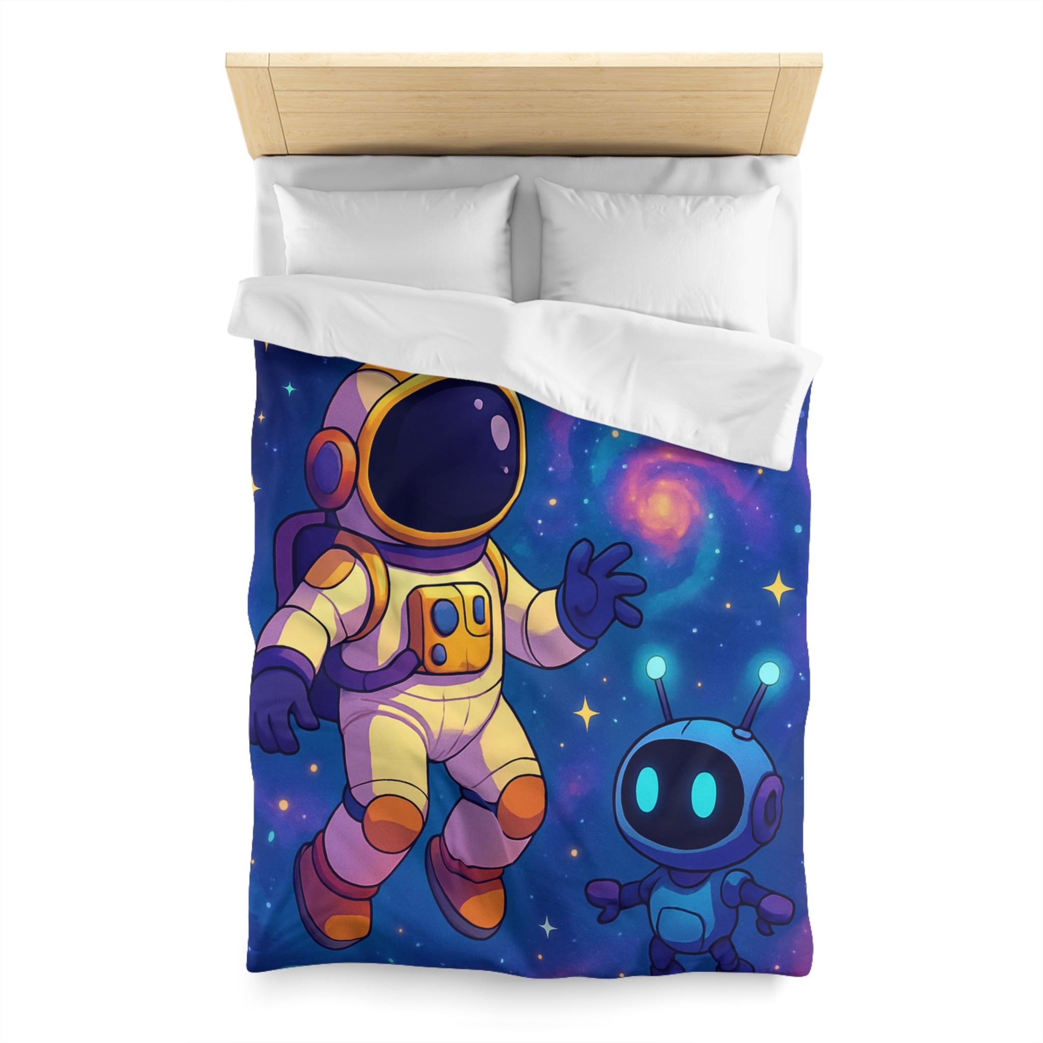 Housse de Couette Microfibre Création Artistique Moderne Design Exclusif Décoration Chambre