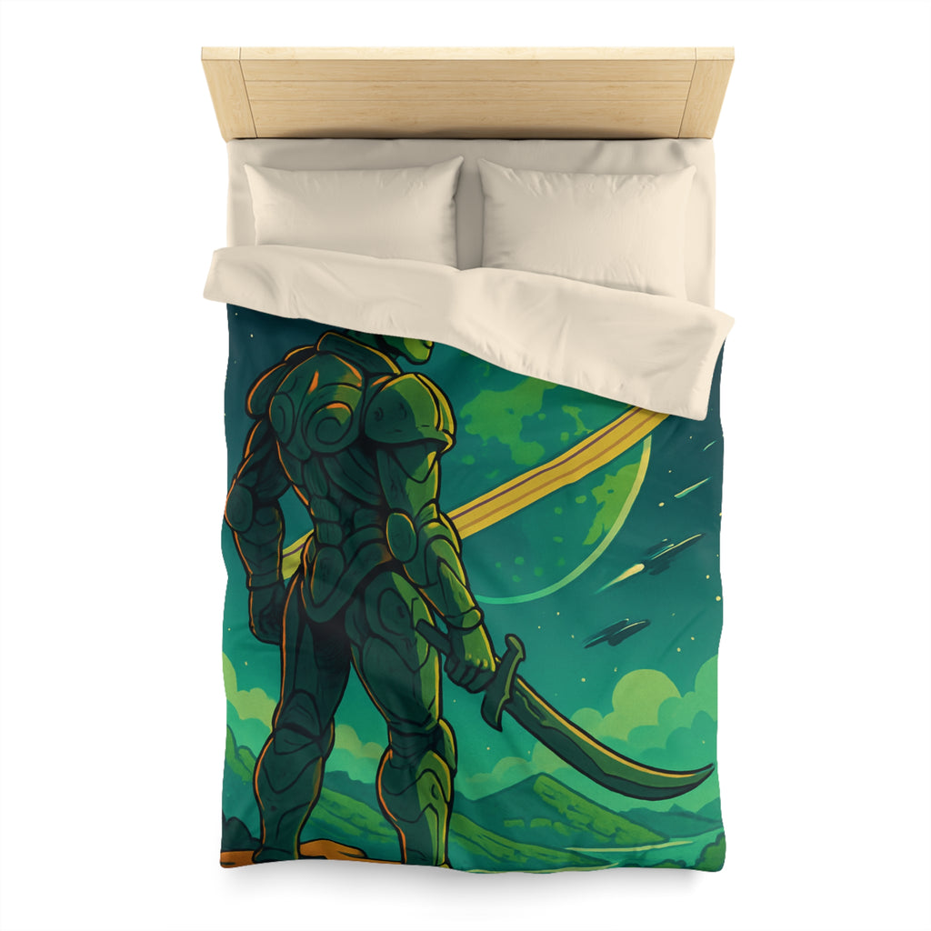 Housse de Couette Microfibre Design Artistique Moderne Décoration Chambre Confort Premium