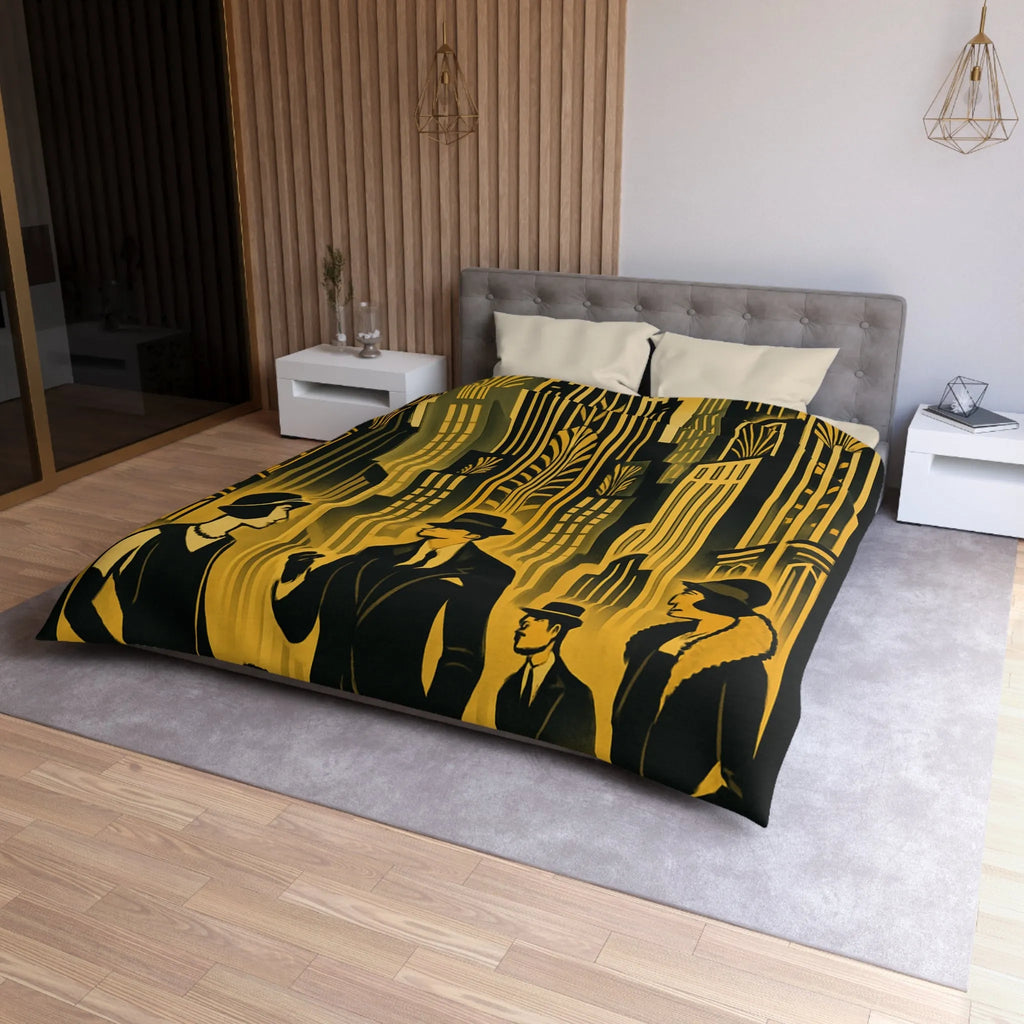 Housse de Couette Microfibre Création Artistique Moderne Design Exclusif Décoration Chambre