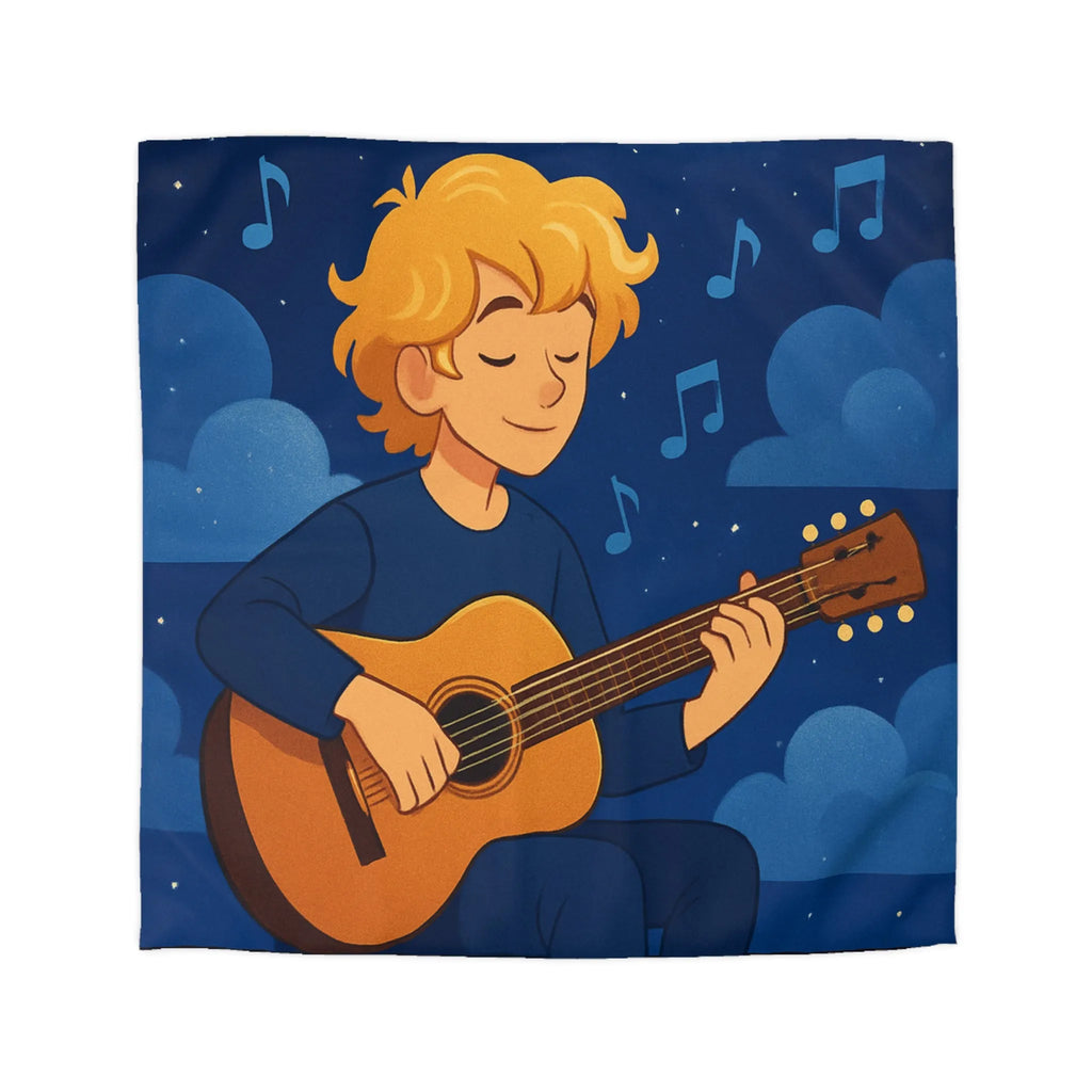 Housse de Couette Microfibre Art Graphique Contemporain Style Décoratif Chambre Tendance